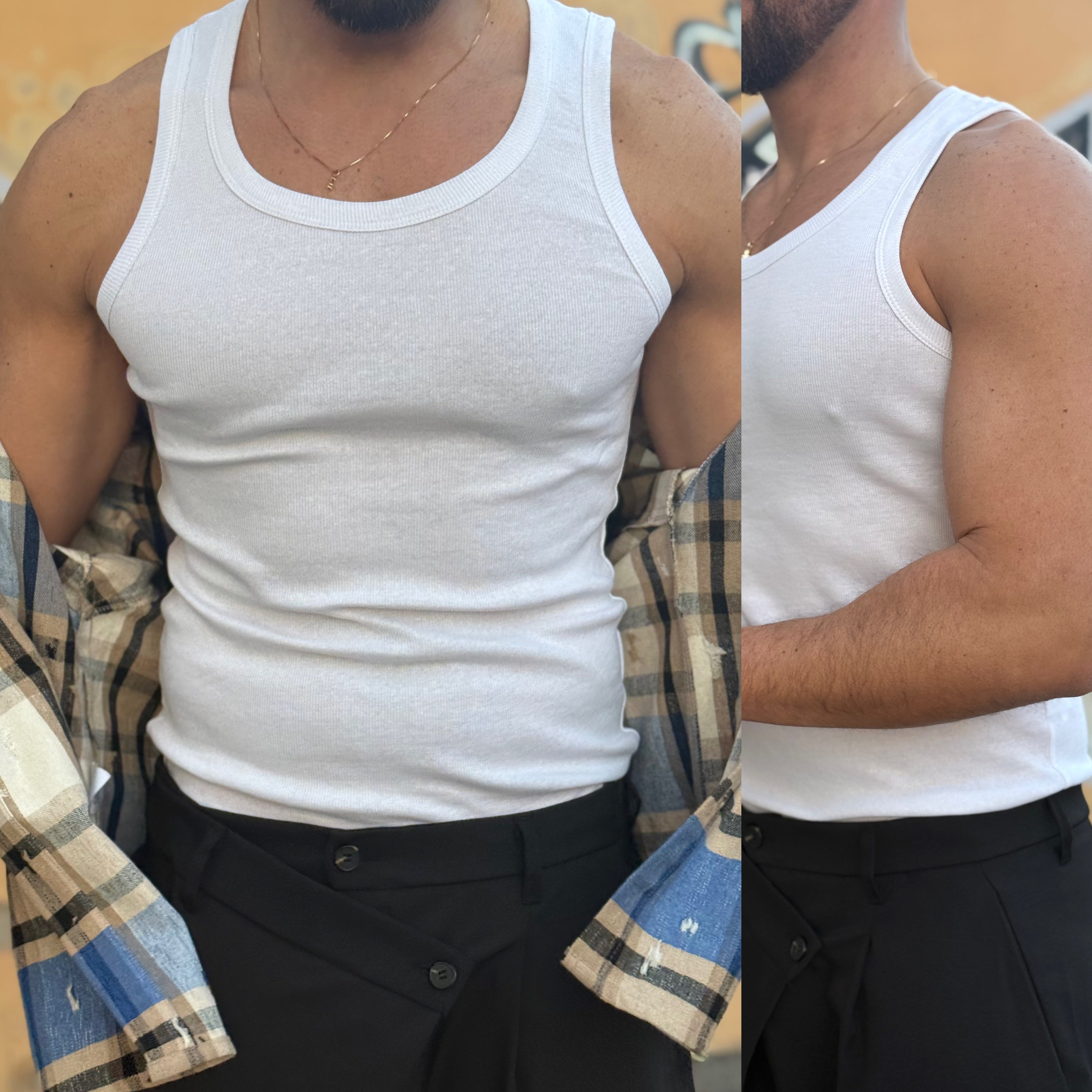 Combo camicia canotta e pantalone ISLAND