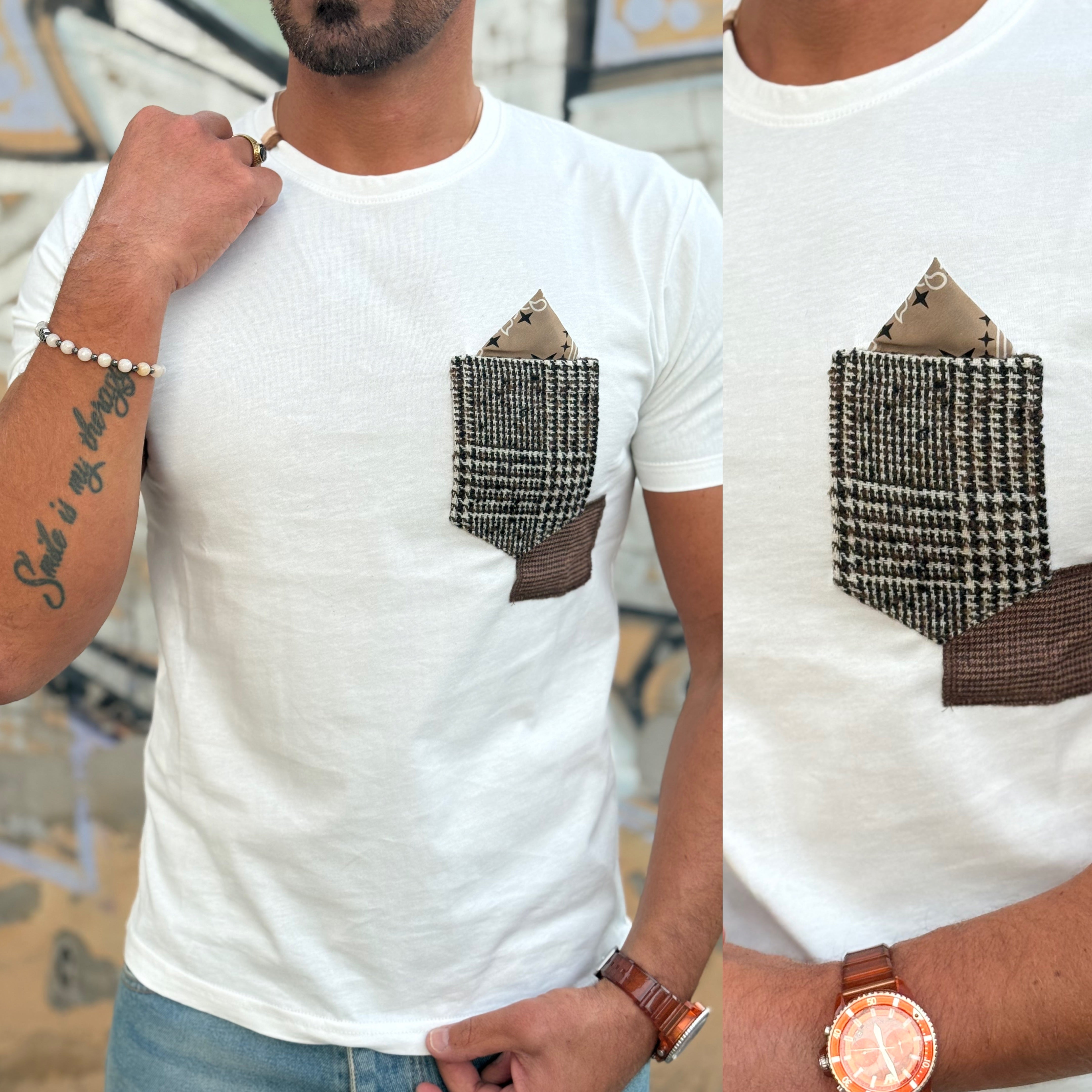 T-shirt limited con pochette Overd