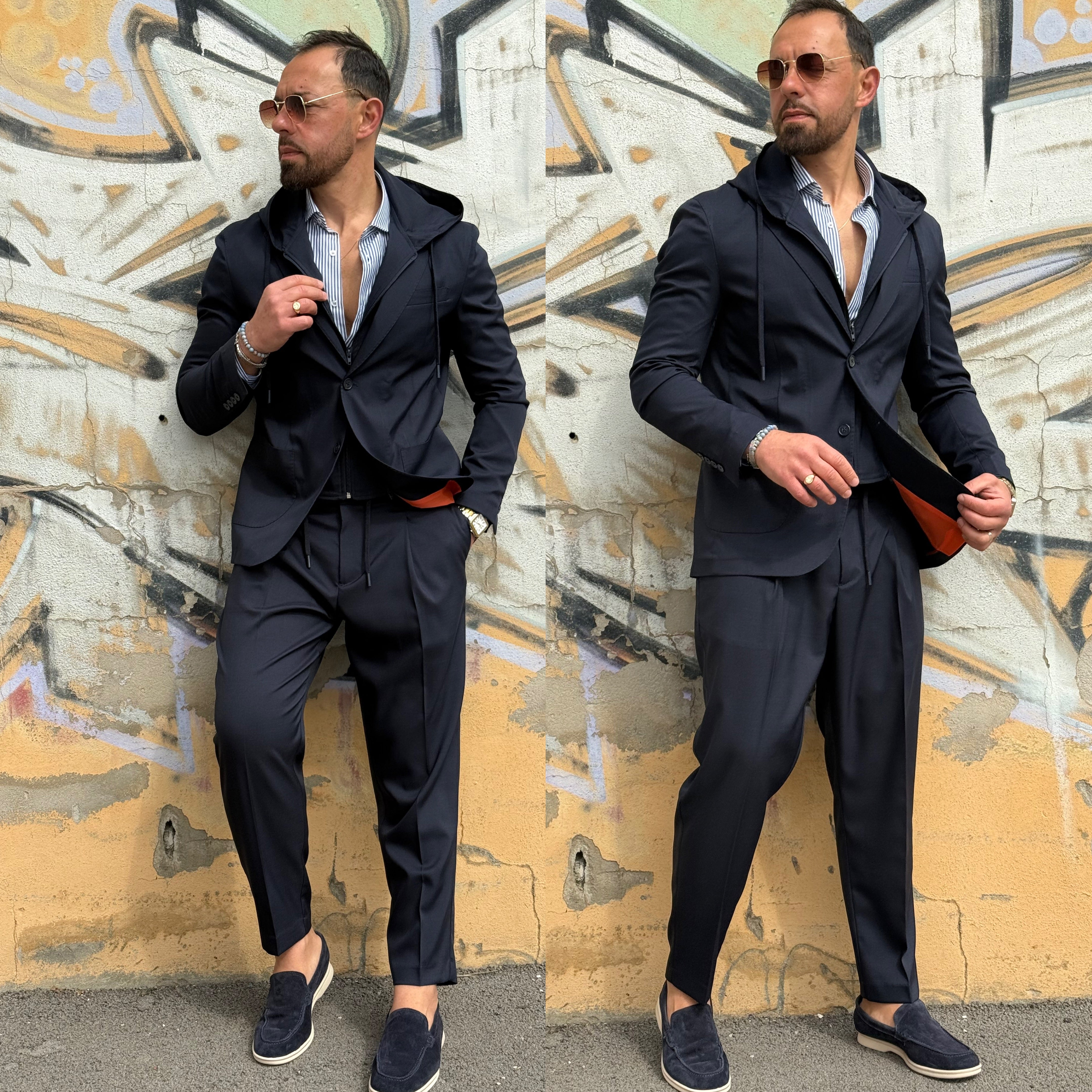 Abito giacca monopetto e pantalone Florence