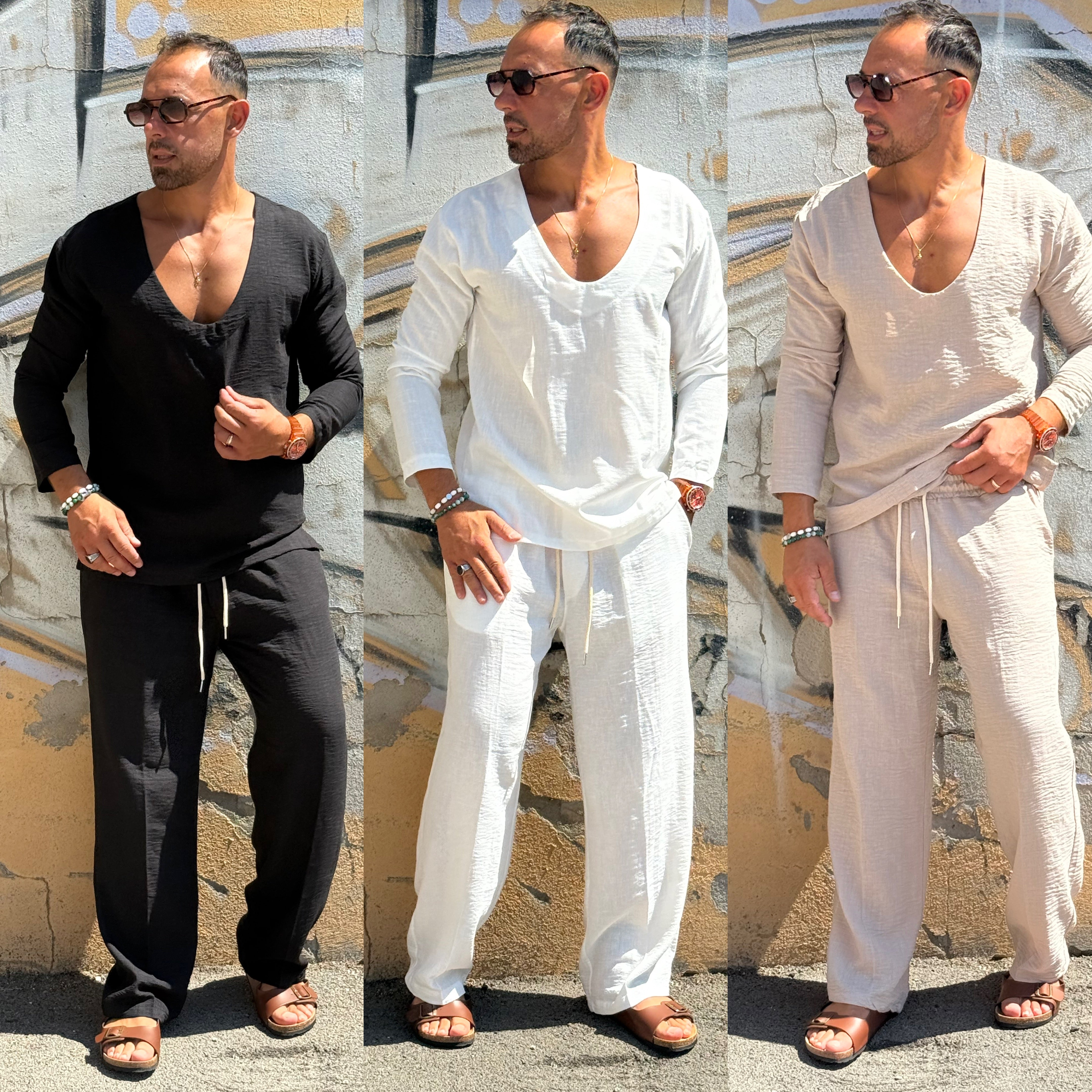 Coordinato pantalone e shirt Tulum