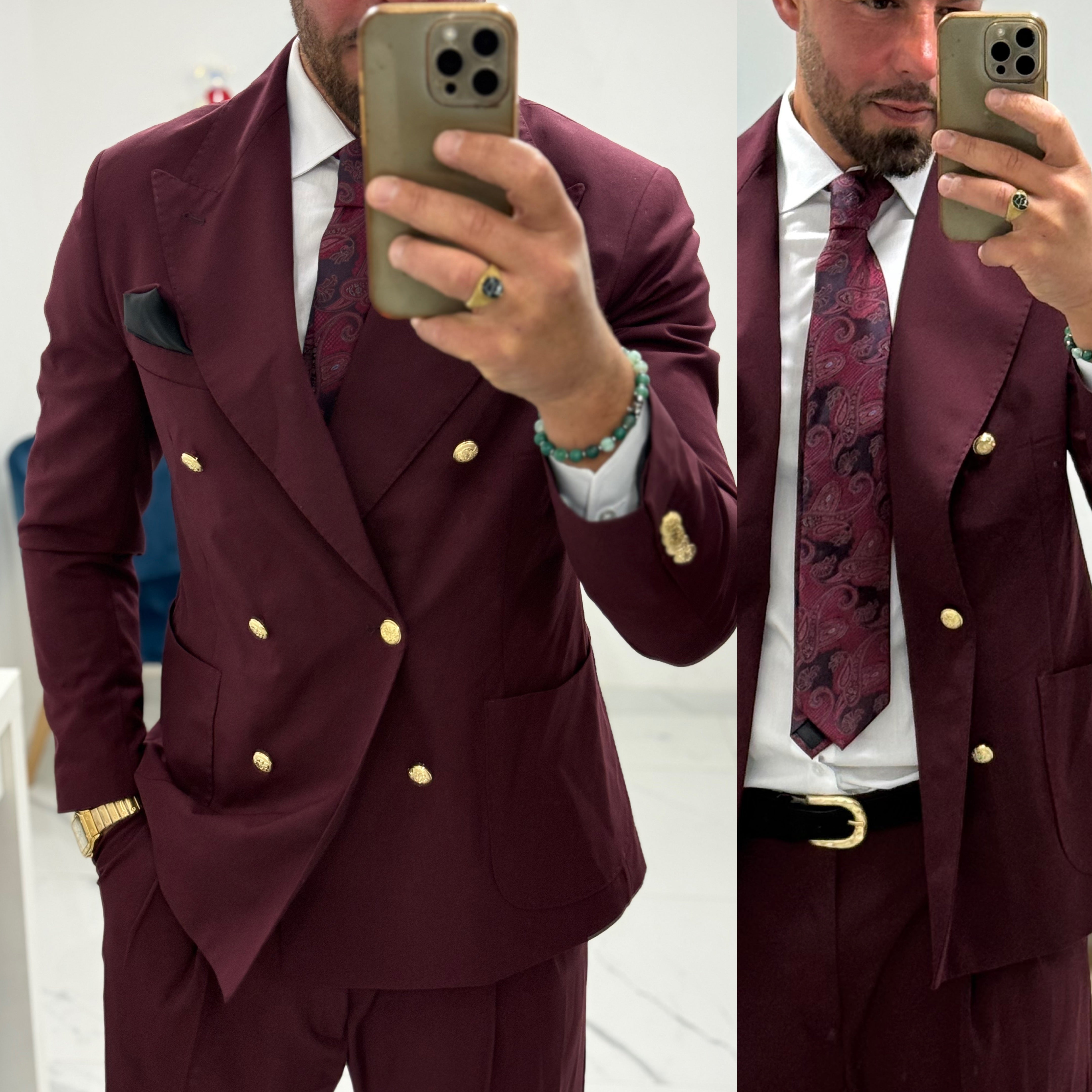 Abito doppio petto Gold London
