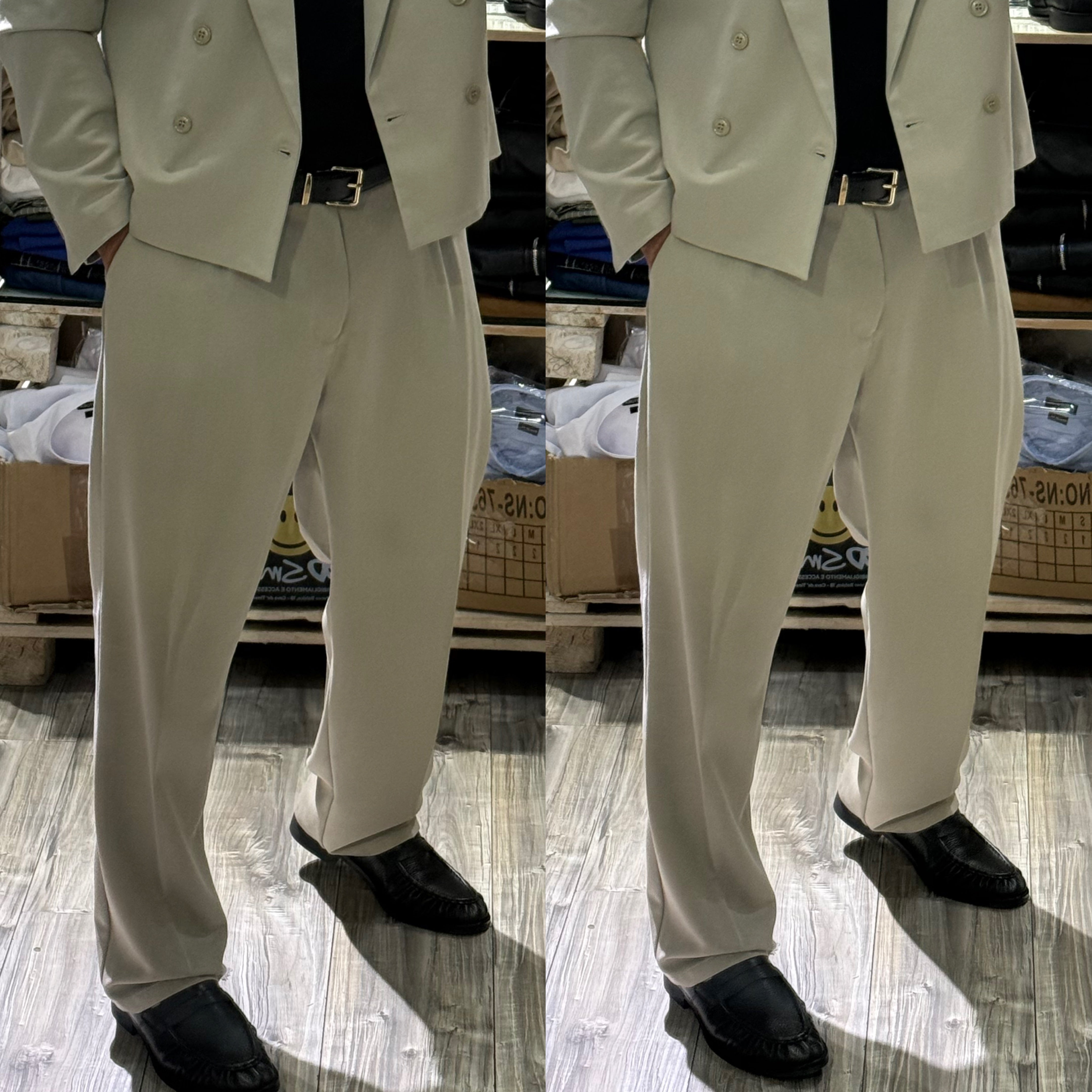 Abito cropped giacca e pantalone Ddsmile