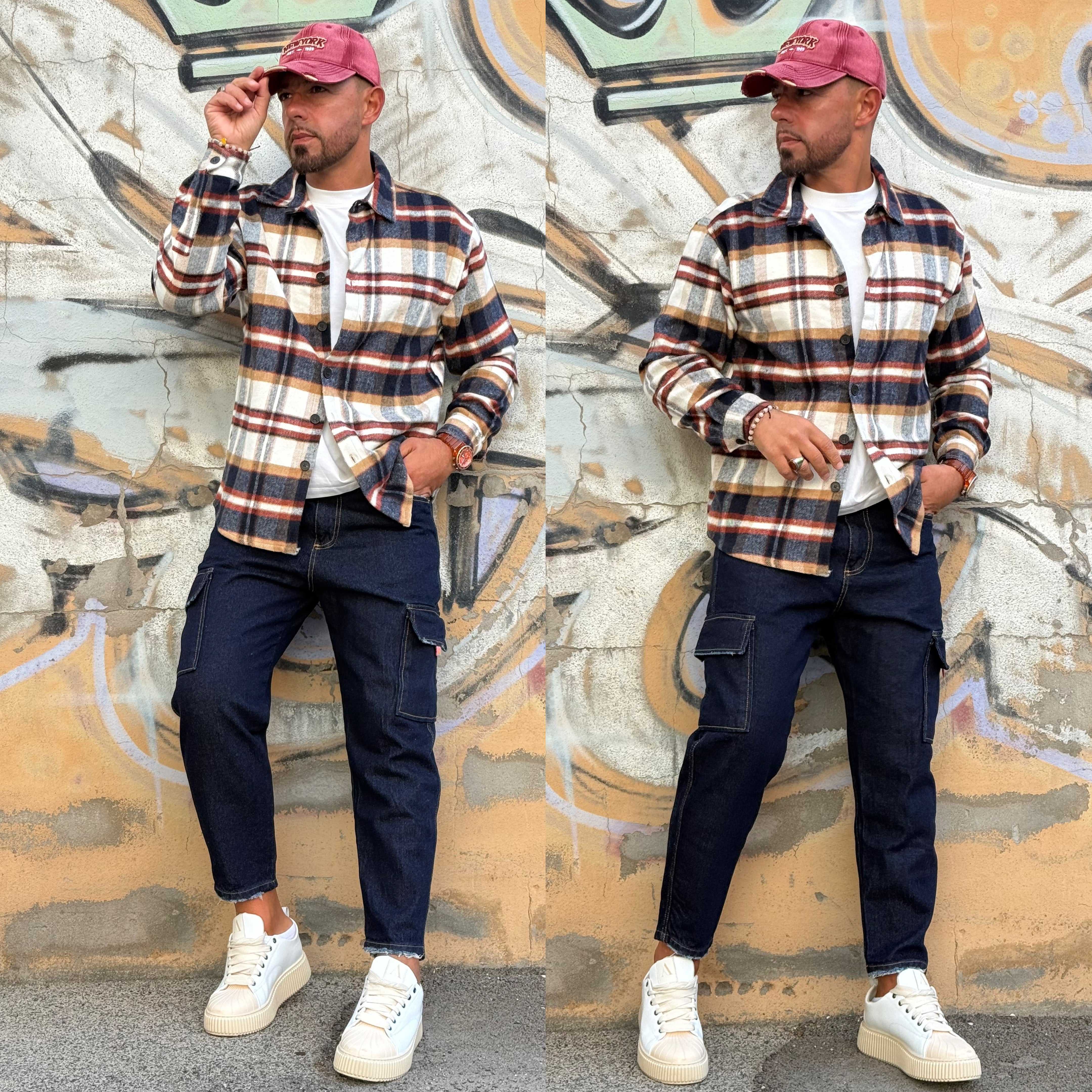 Combo jeans e camicione coordinato Ddsmile
