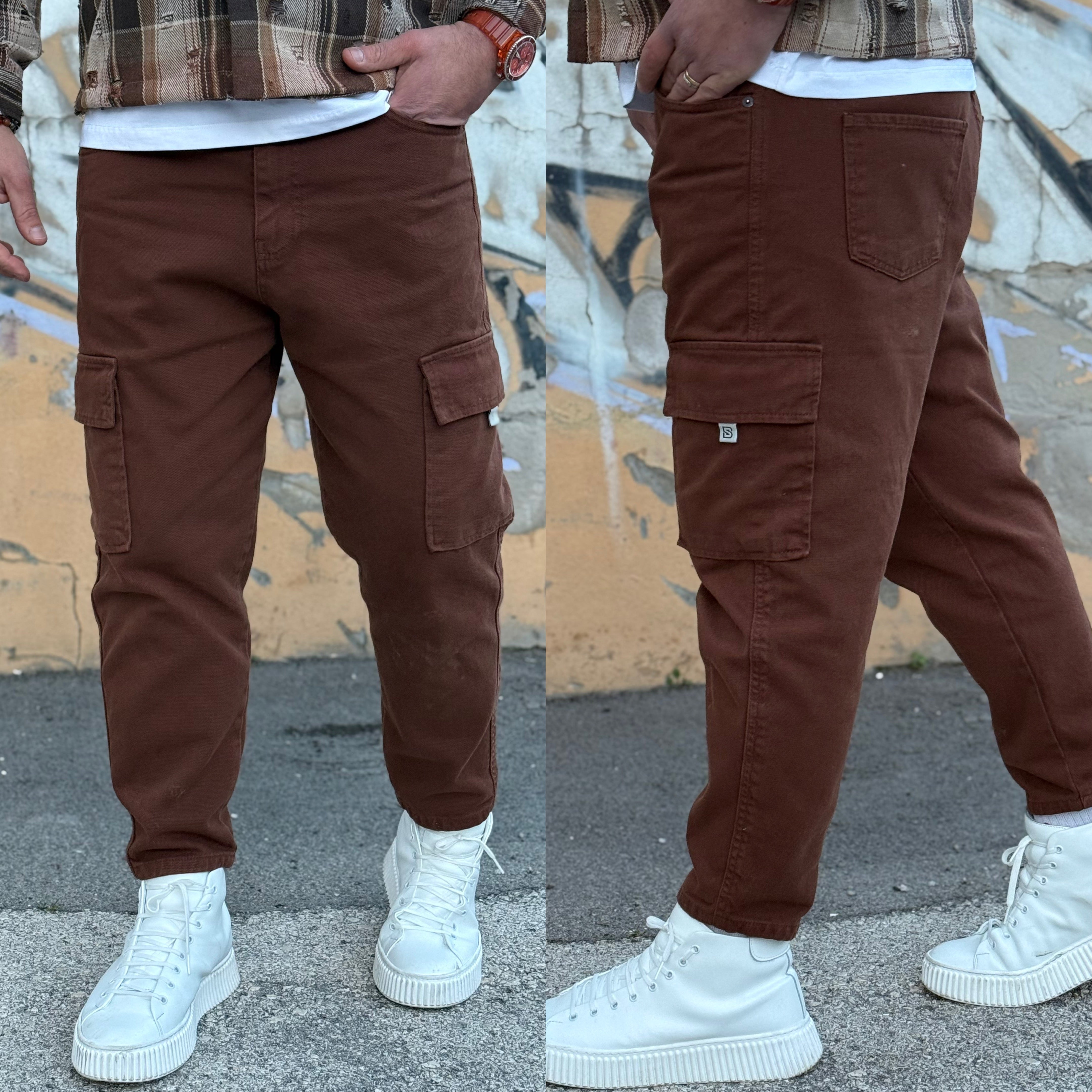 Jeans cargo modello Capri Boston