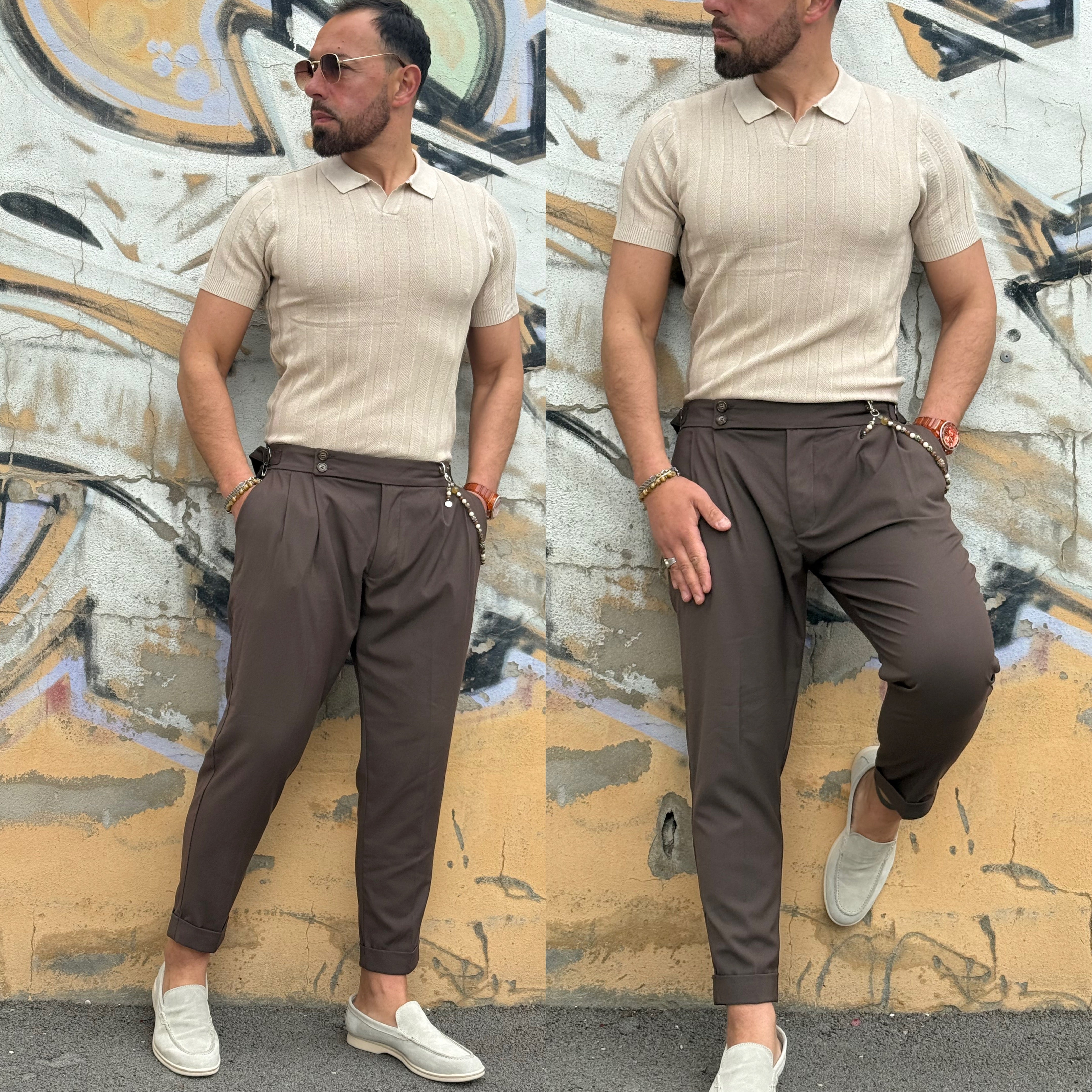 Polo senza bottoni Slim florence