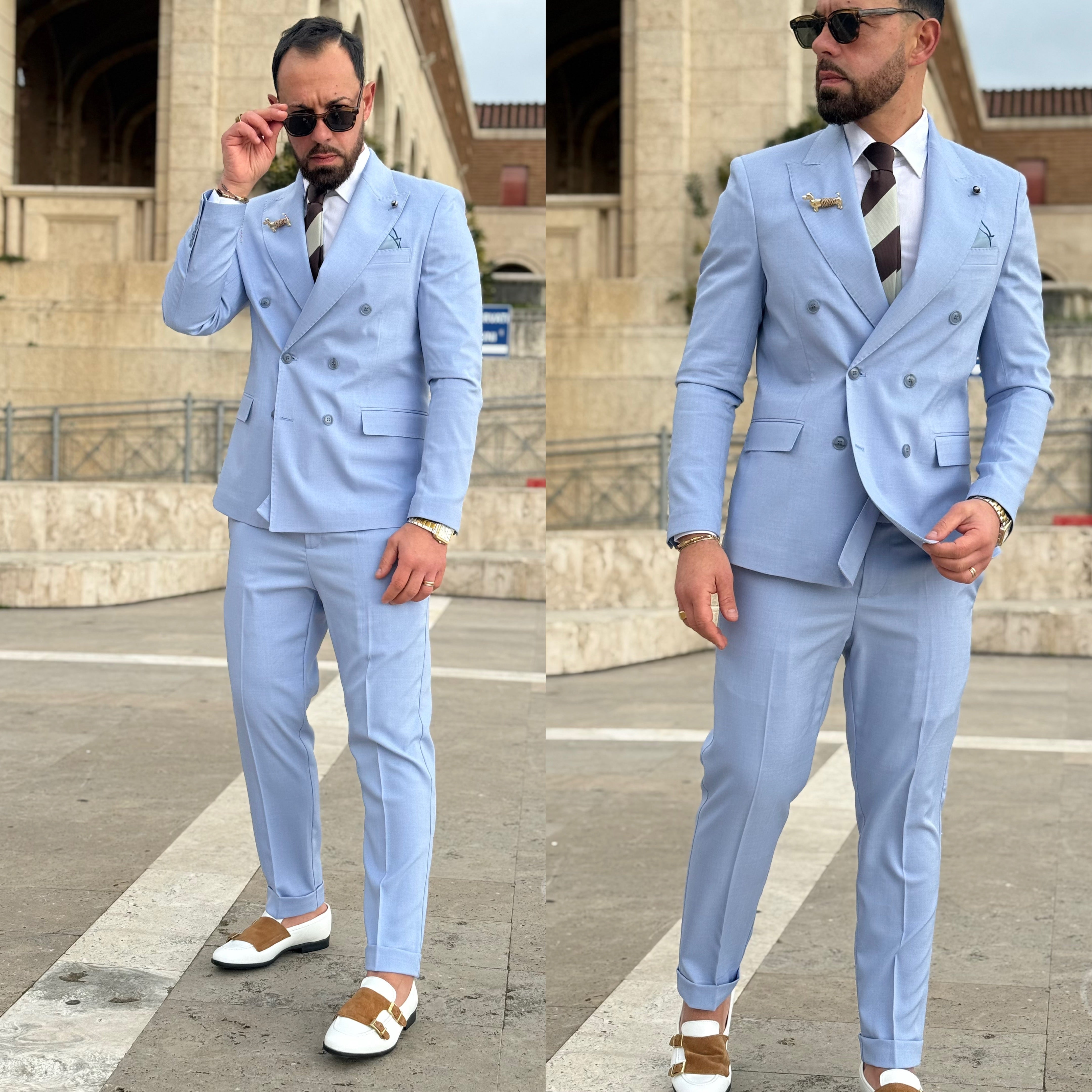 Abito sartoriale doppiopetto madrid