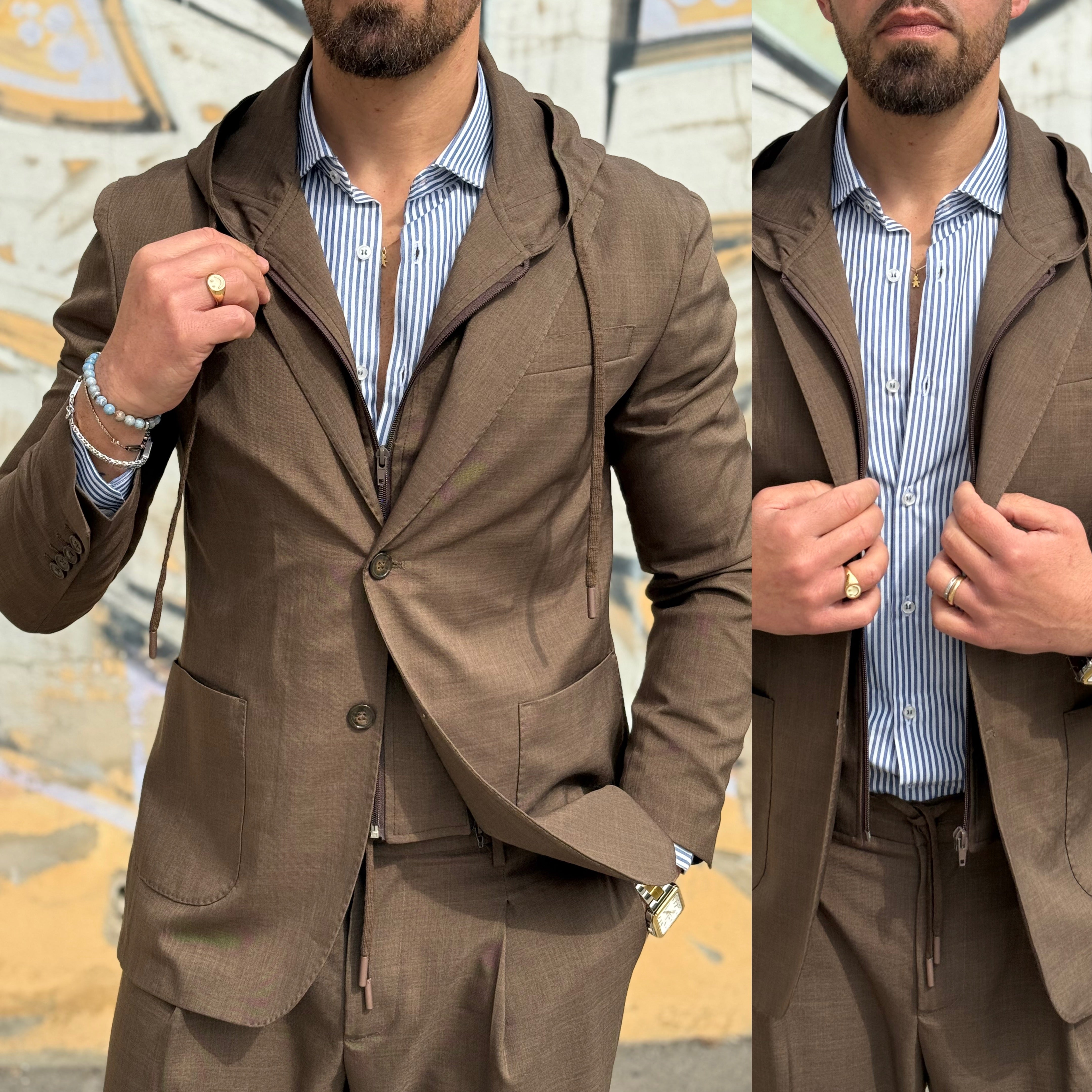 Abito giacca monopetto e pantalone Florence