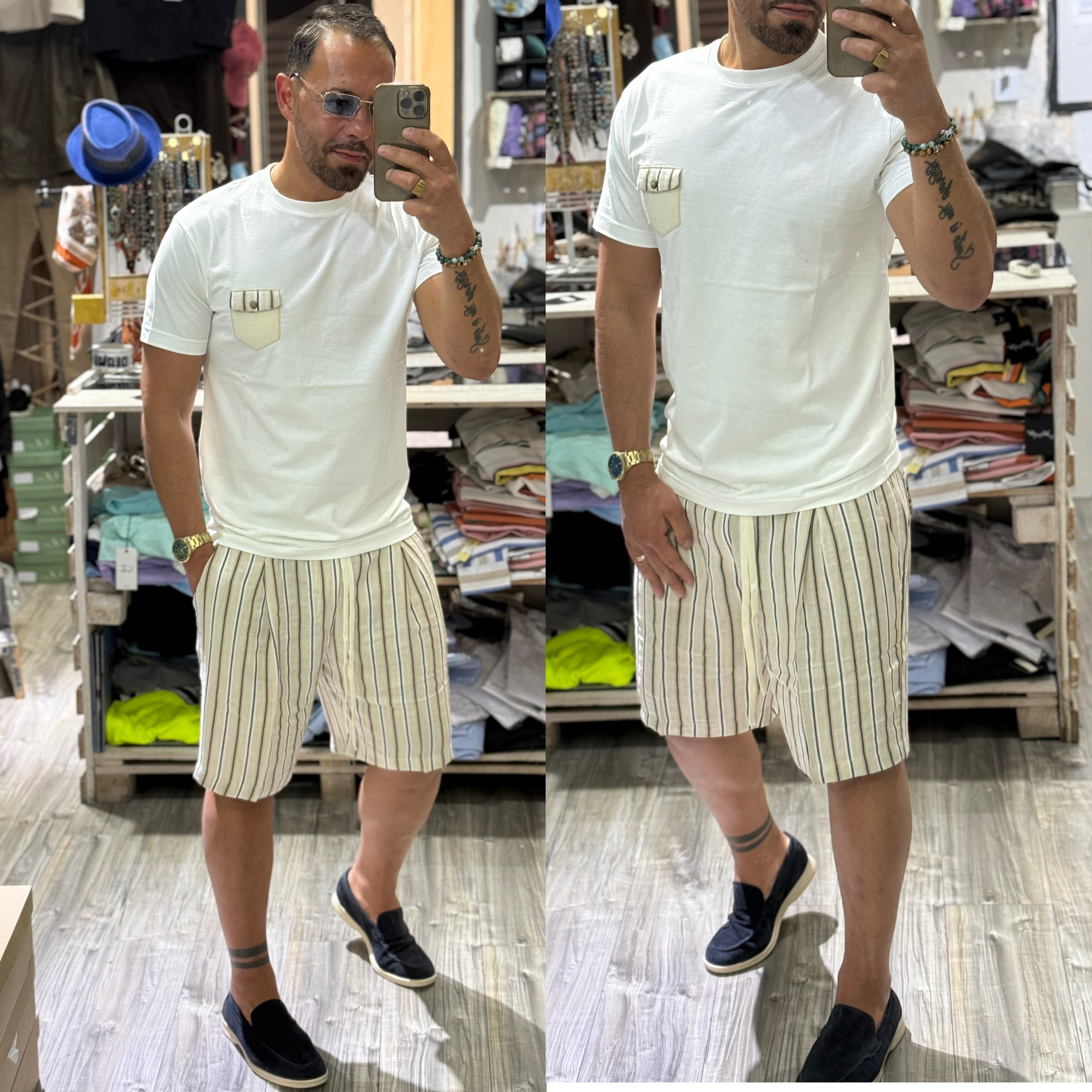 Combo t-shirt e bermuda Coordinato blacksunday