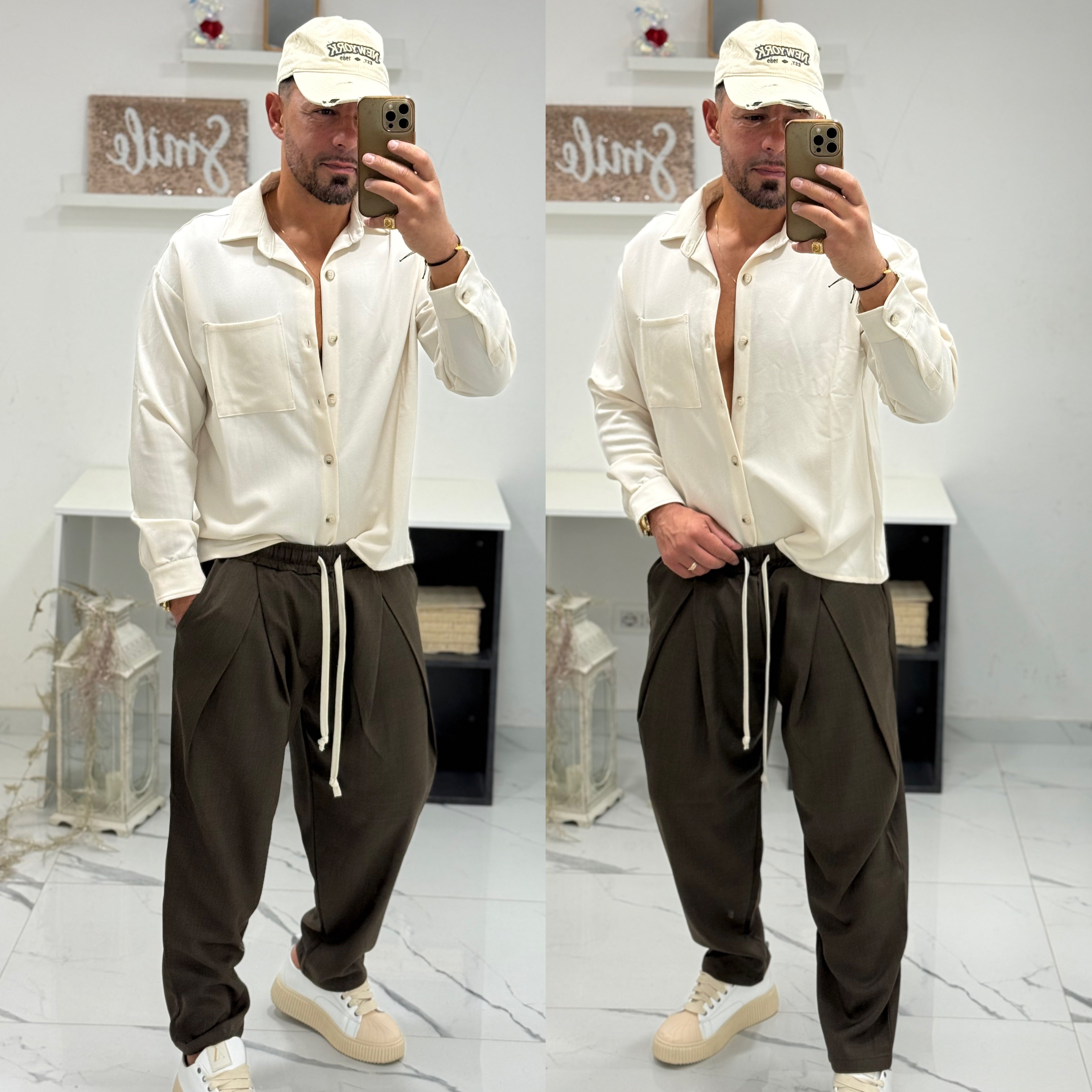Combo camicia e pantalone Ddsmile