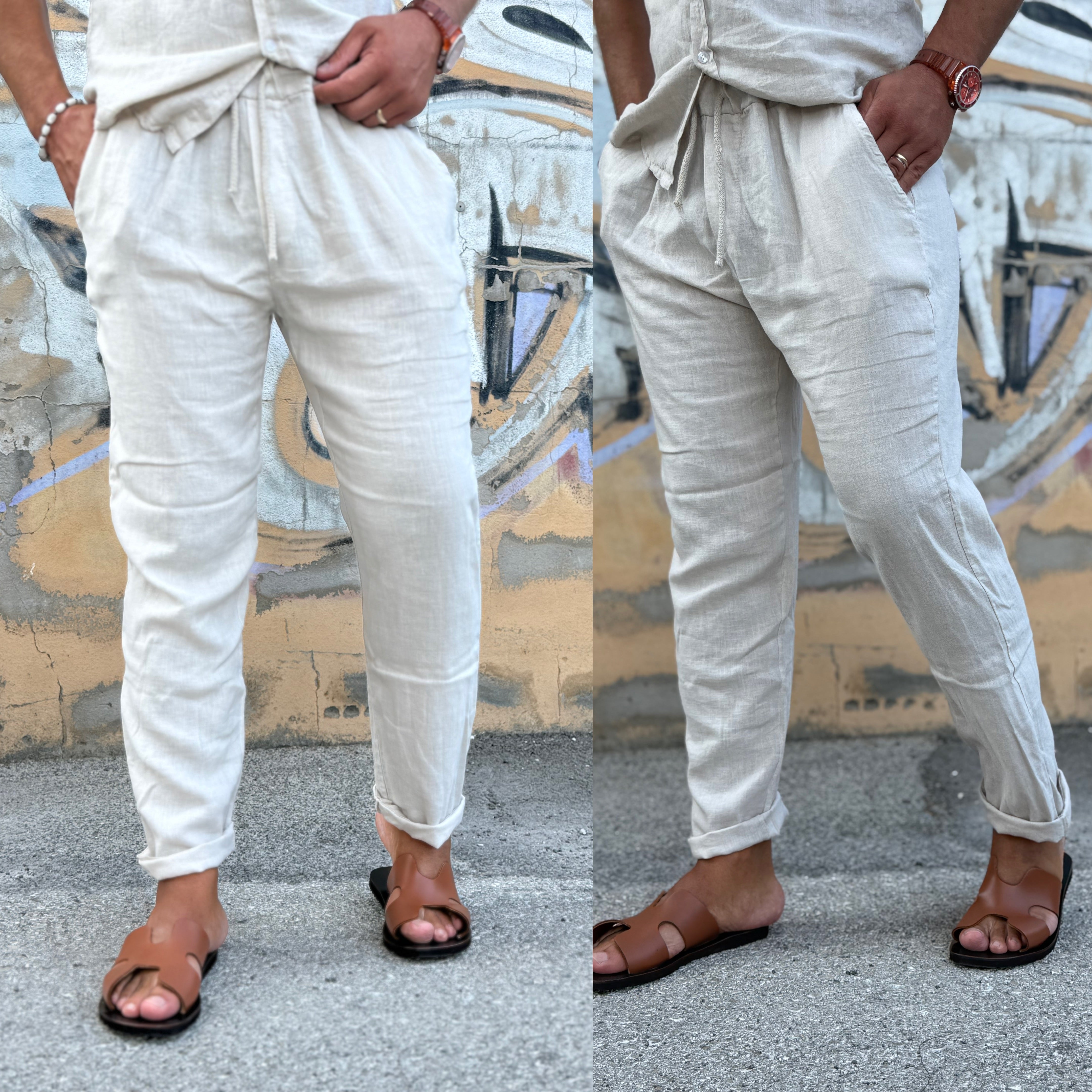 Coordinato in 100%lino Cuba