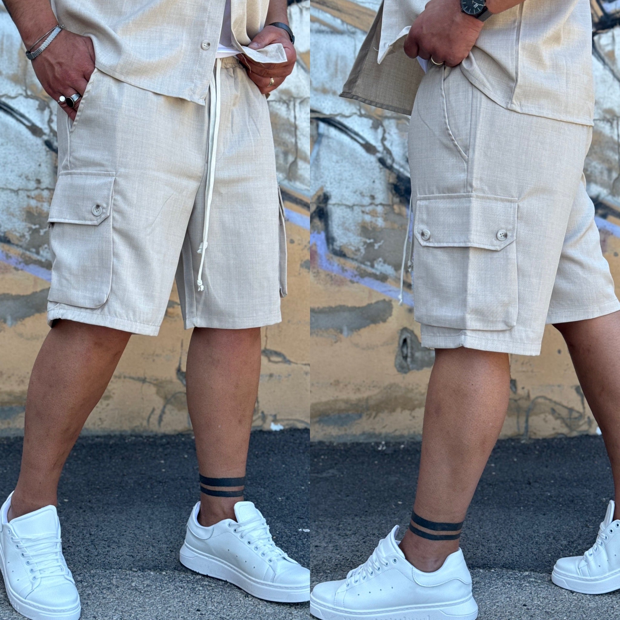 Coordinato bermuda e camicia Duca Homme