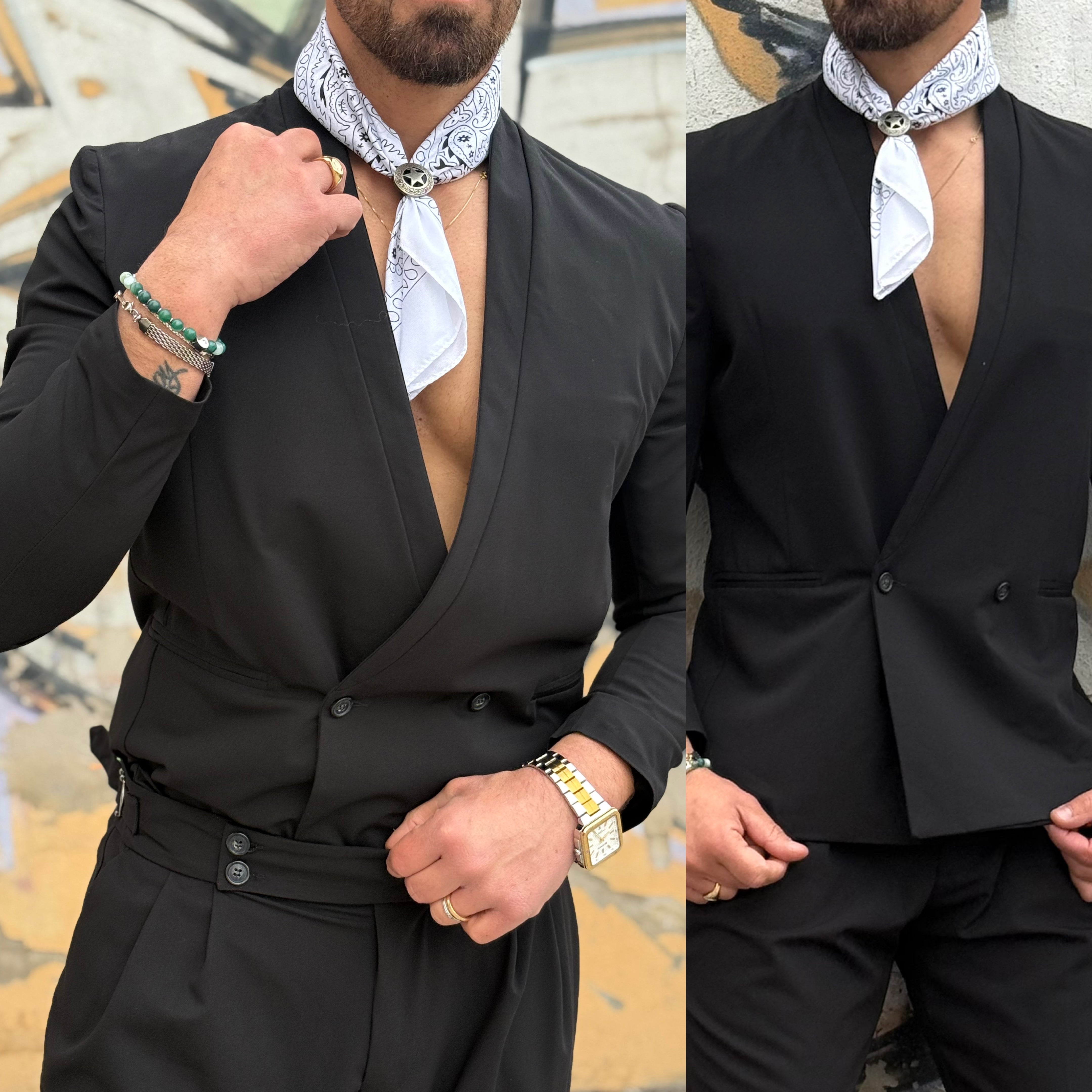 Abito suite coreano giacca e pantalone luxury