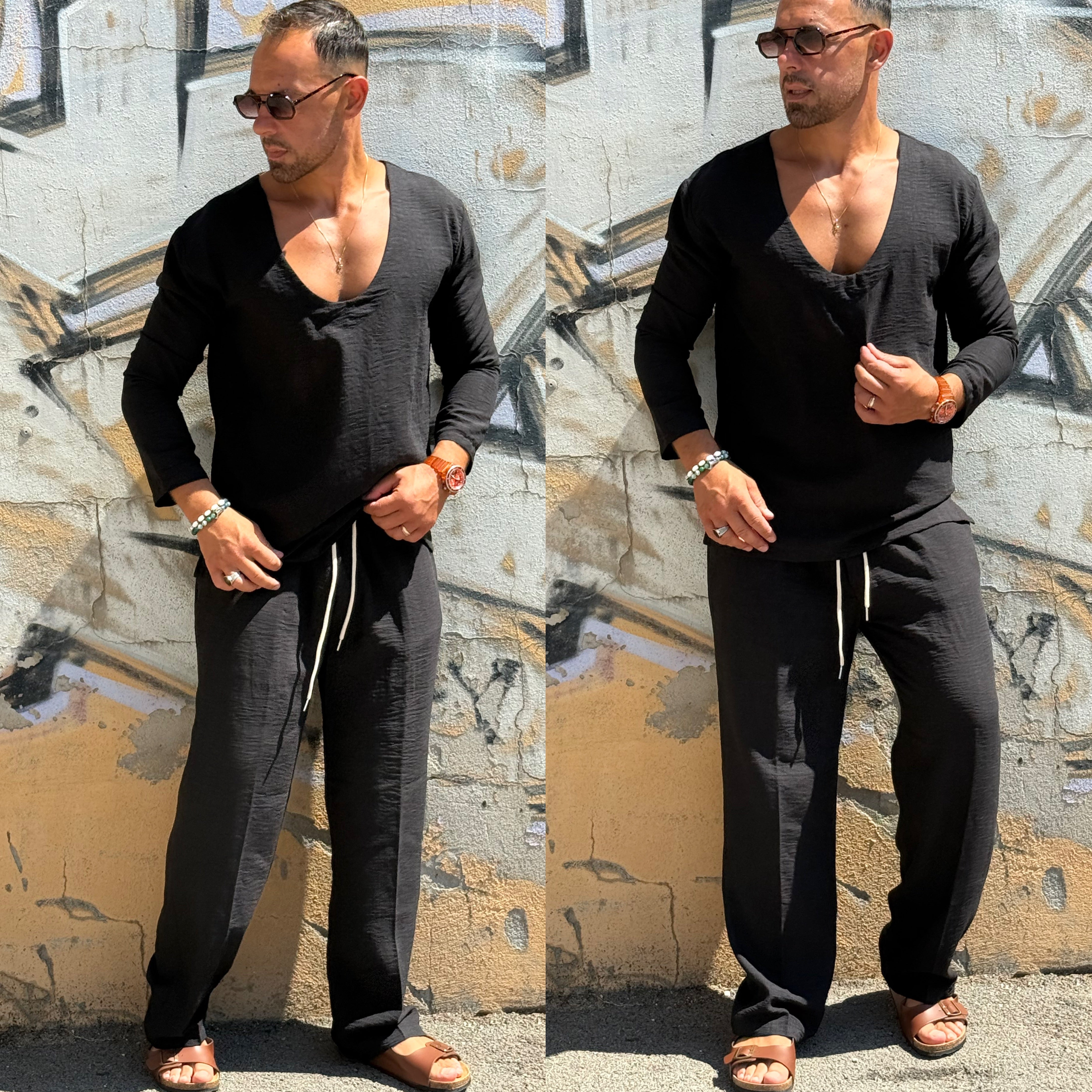 Coordinato pantalone e shirt Tulum
