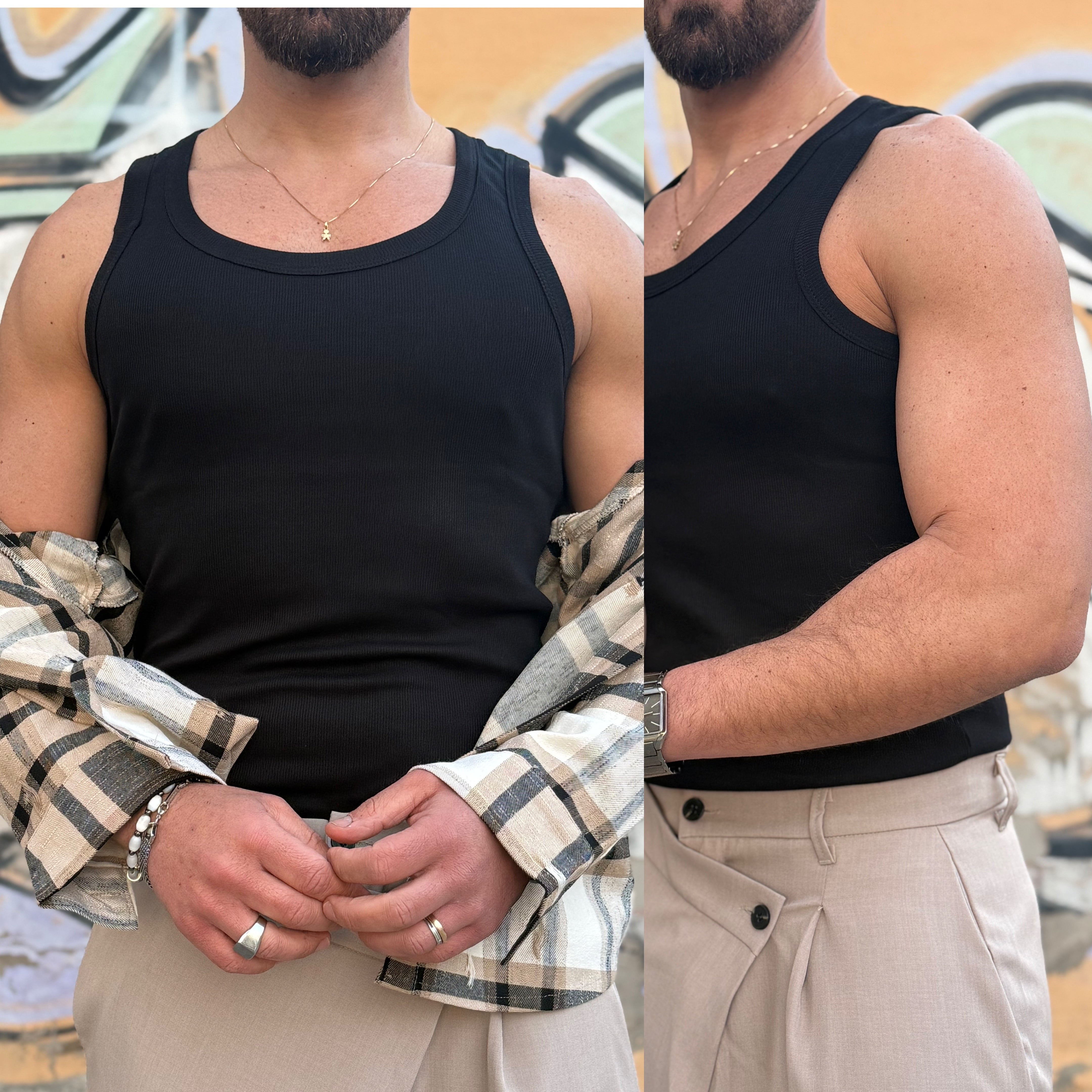 Combo camicia canotta e pantalone ISLAND