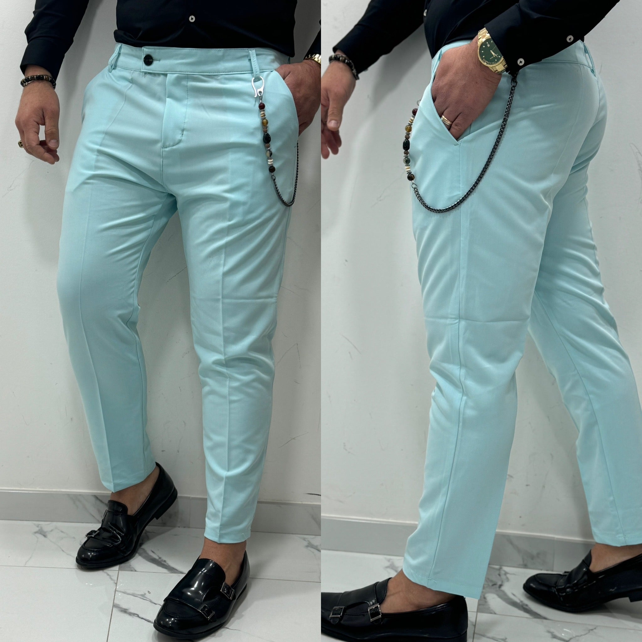 Pantalone con catenina Capri Milan