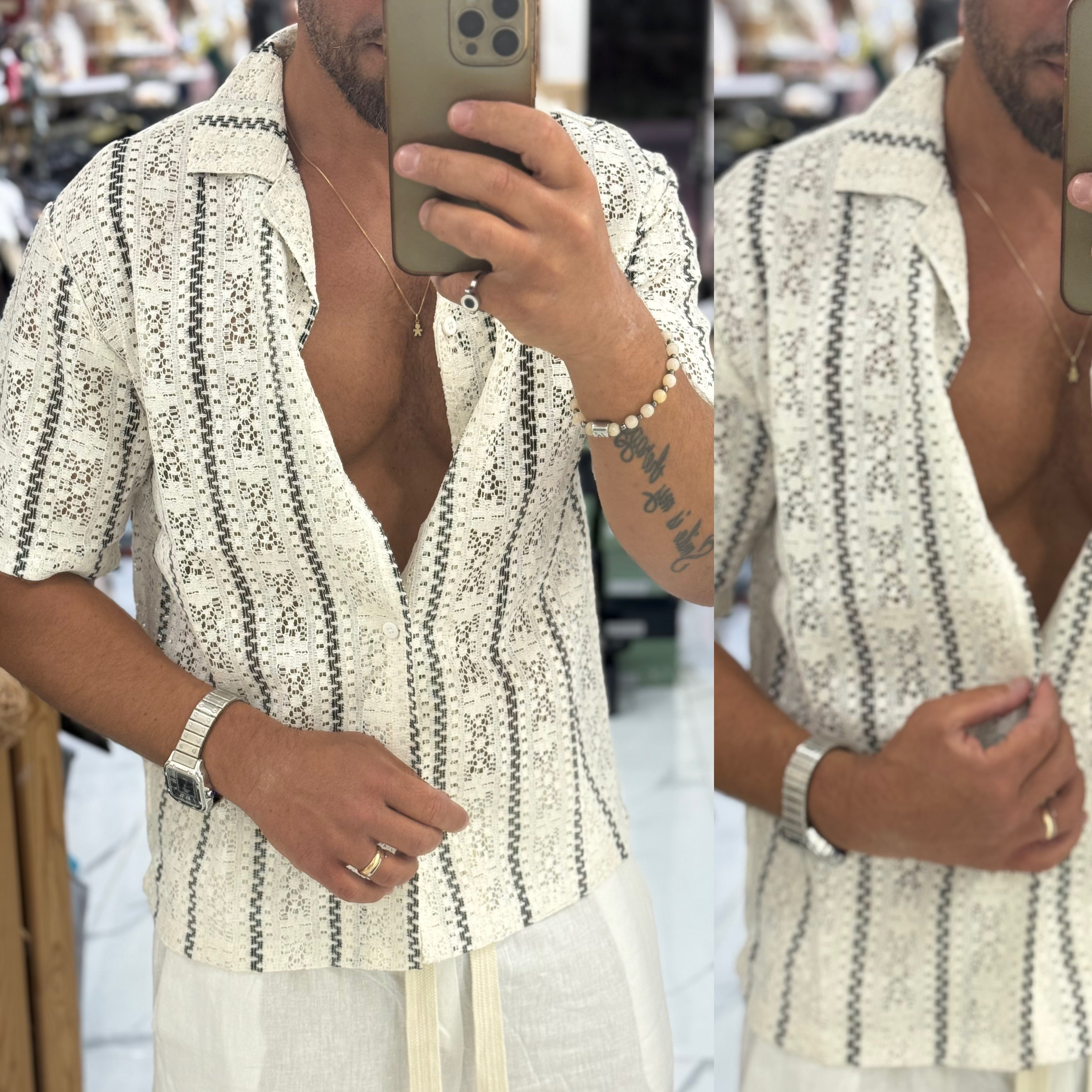 Coordinato Bermuda e Camicia MIAMI