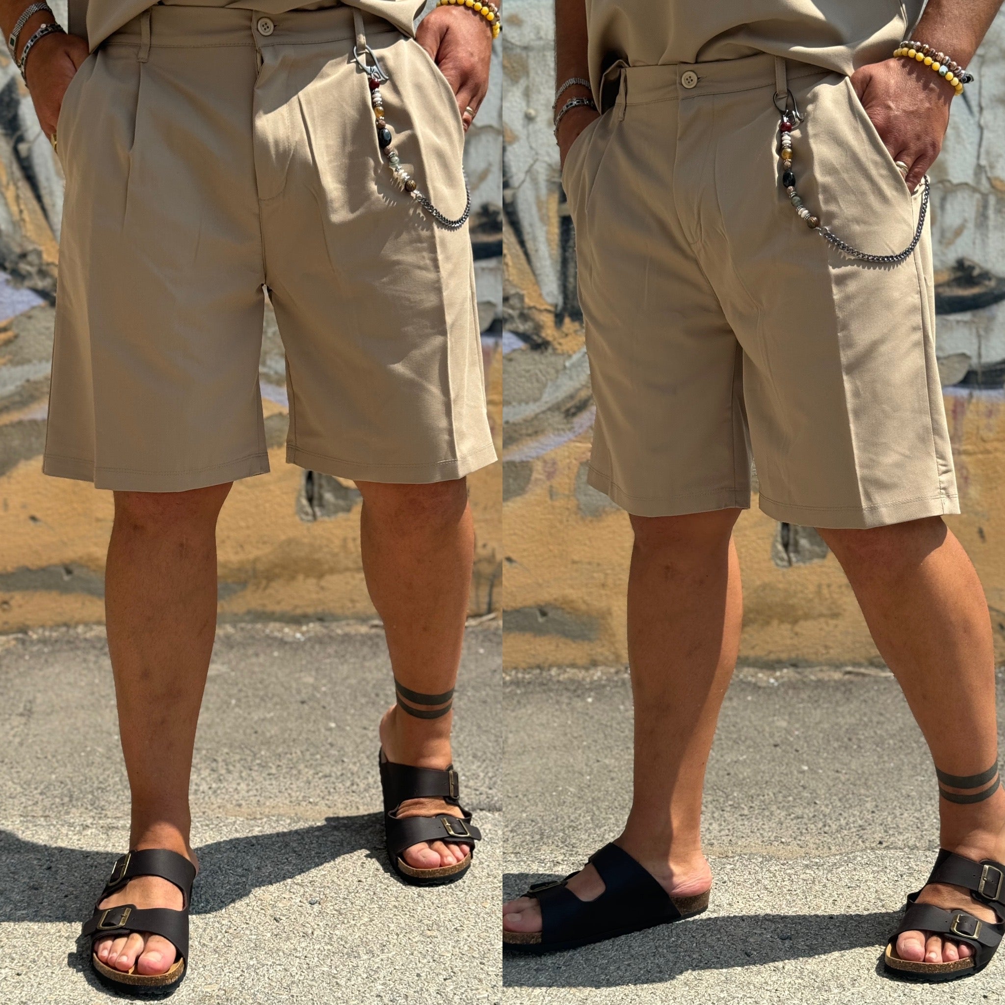 Coordinato camicia e bermuda Valencia