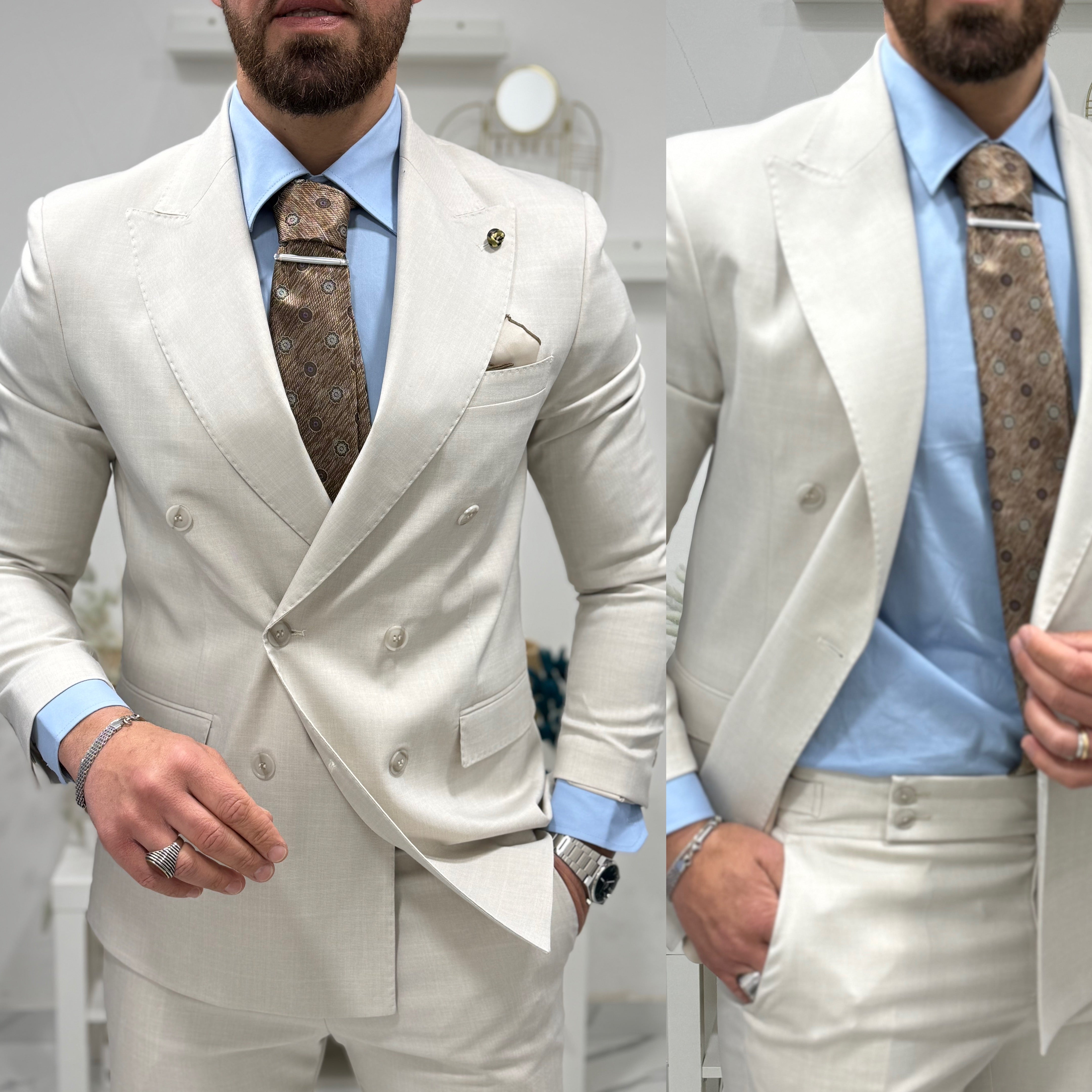 Abito sartoriale doppiopetto madrid