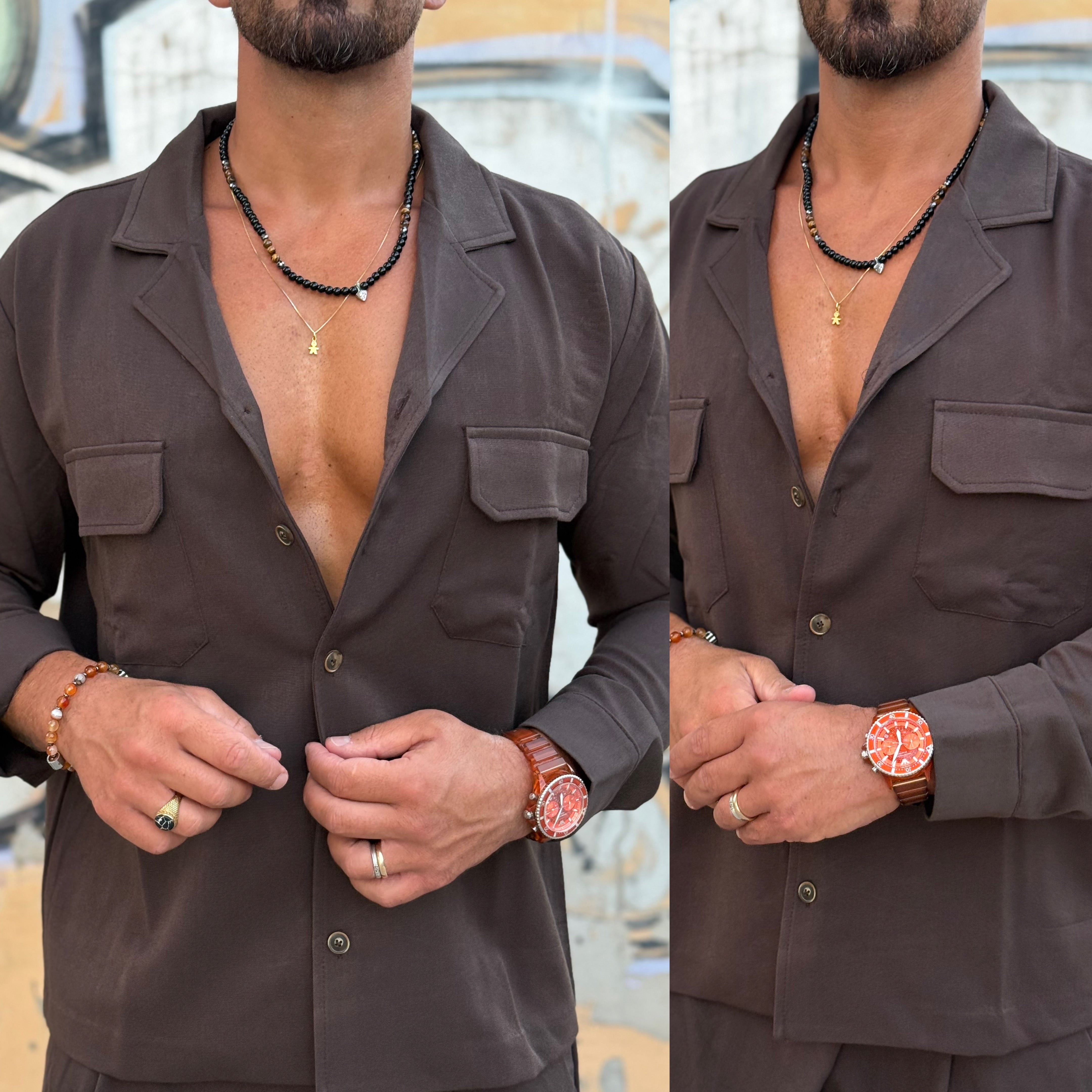Coordinato pantalone e camicia London