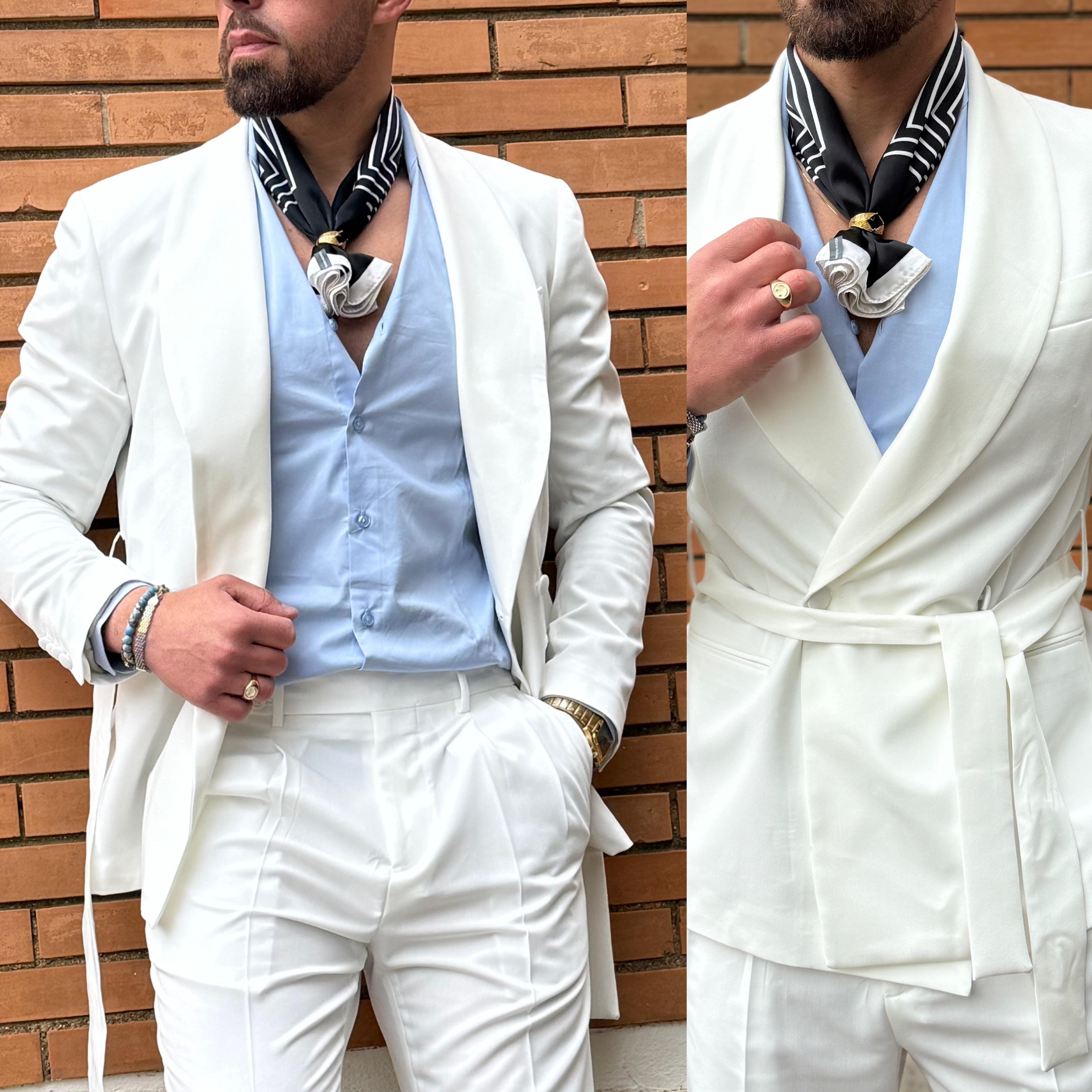 Abito sartoriale Limited con cintura BARCELLON