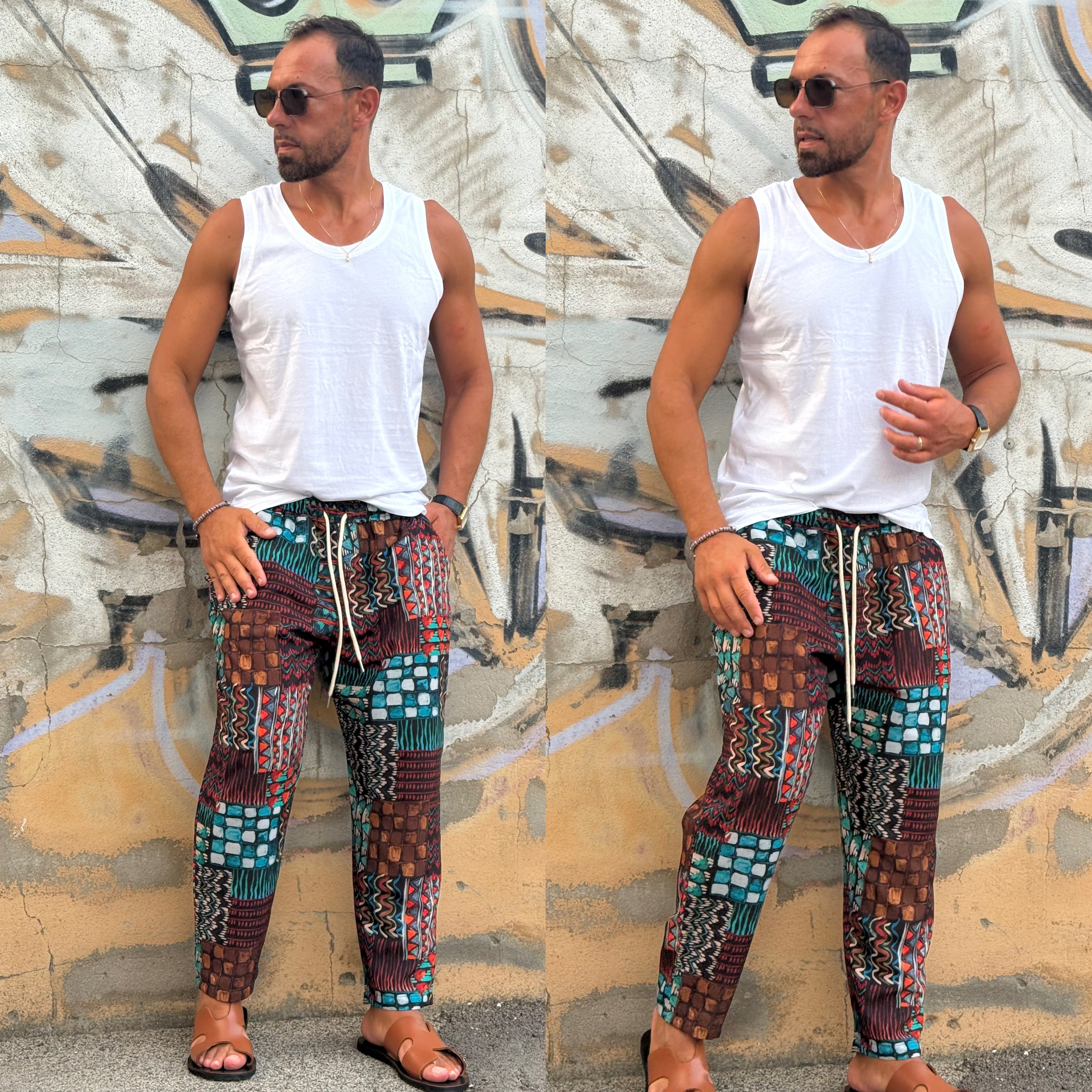 Pantalone limited con elastico Africa