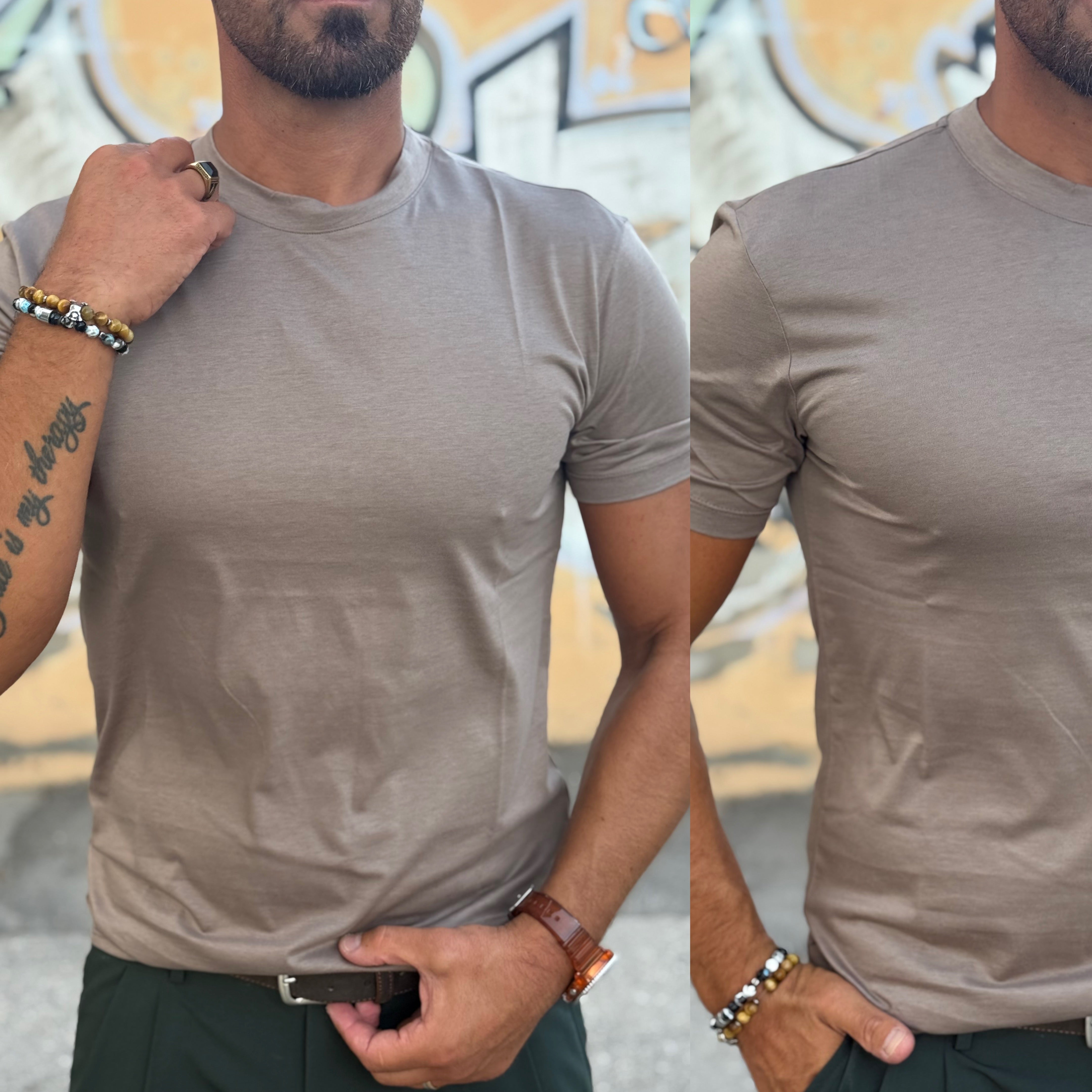 T-Shirt effetto filo di Scozia Ddsmile