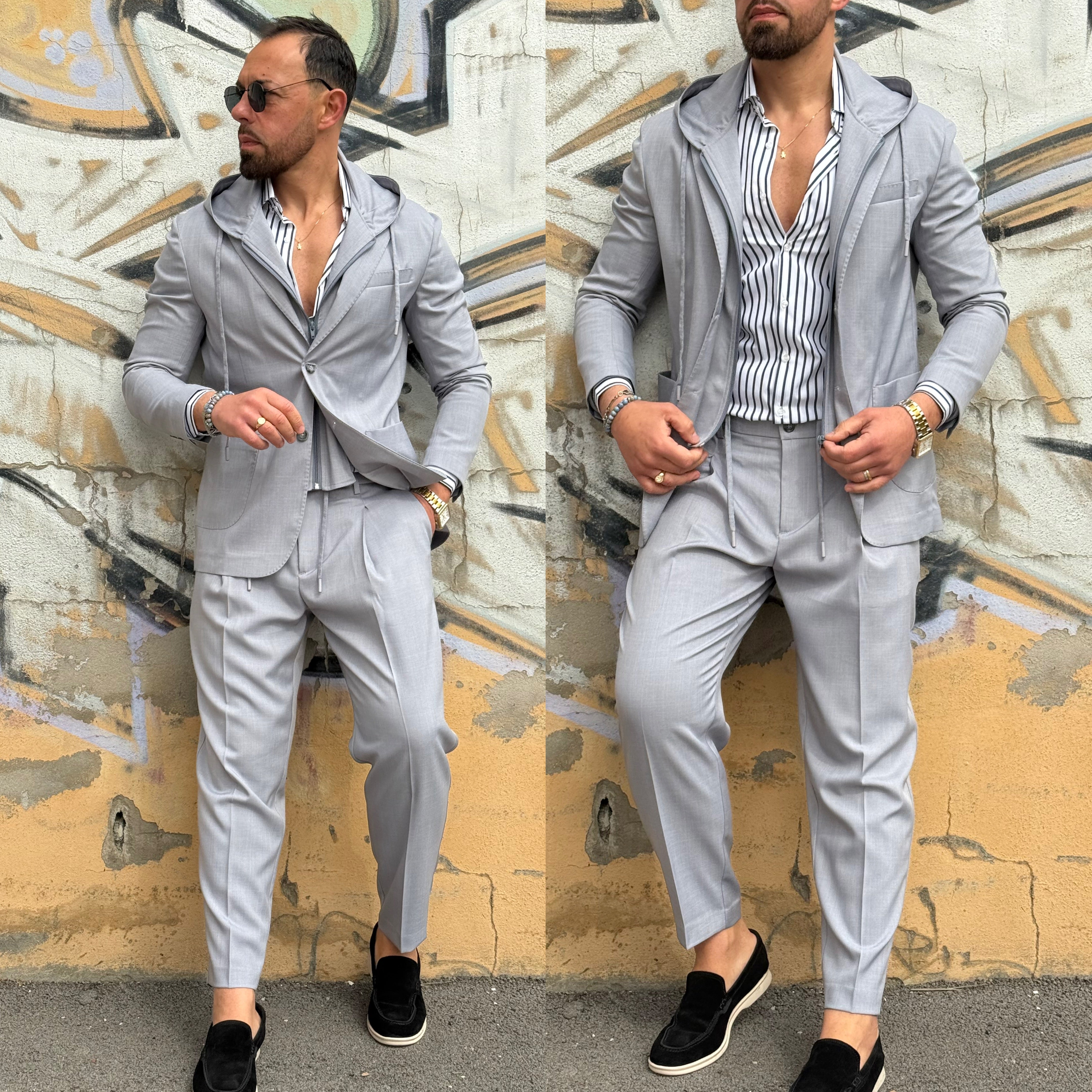 Abito giacca monopetto e pantalone Florence