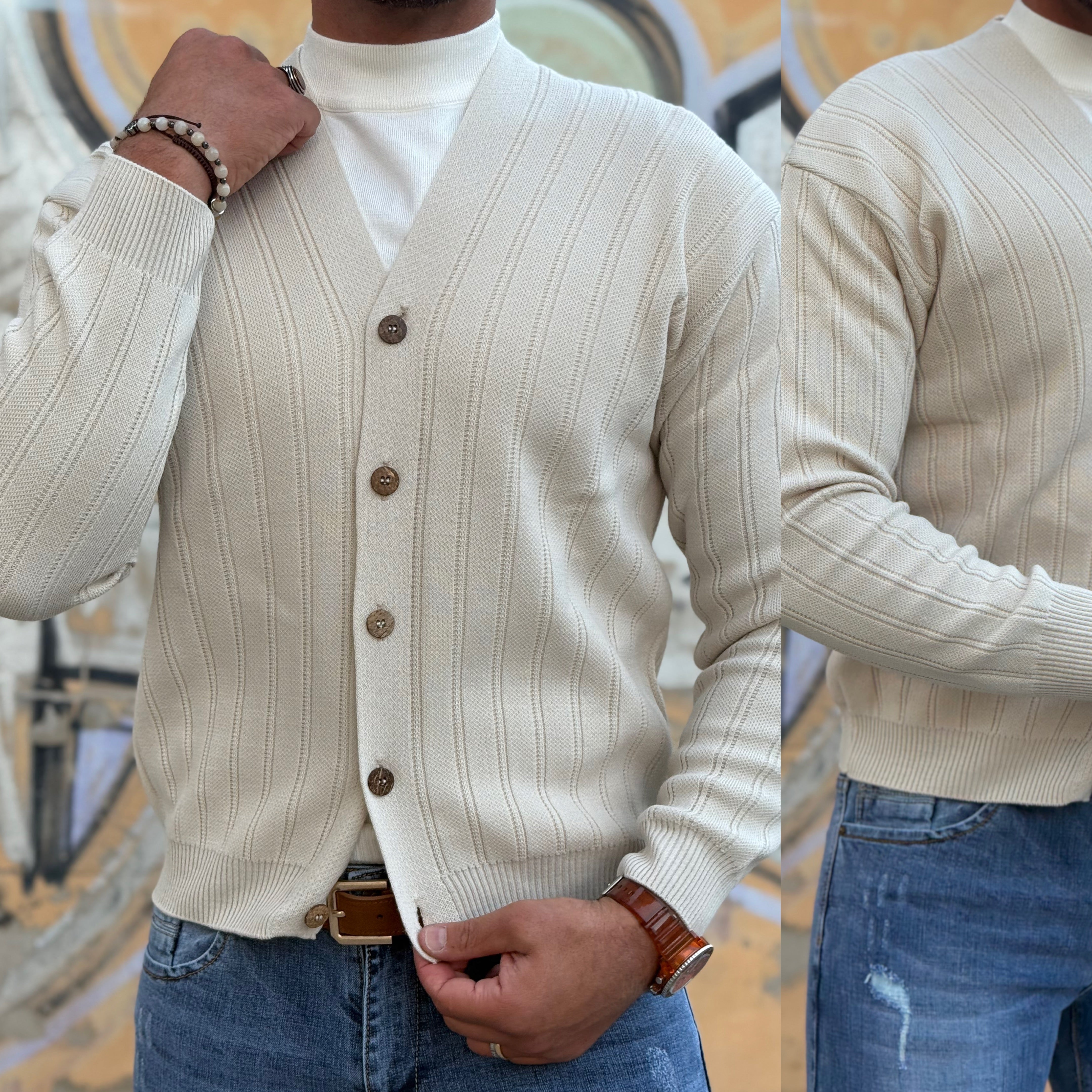 Cardigan a costine blacksunday