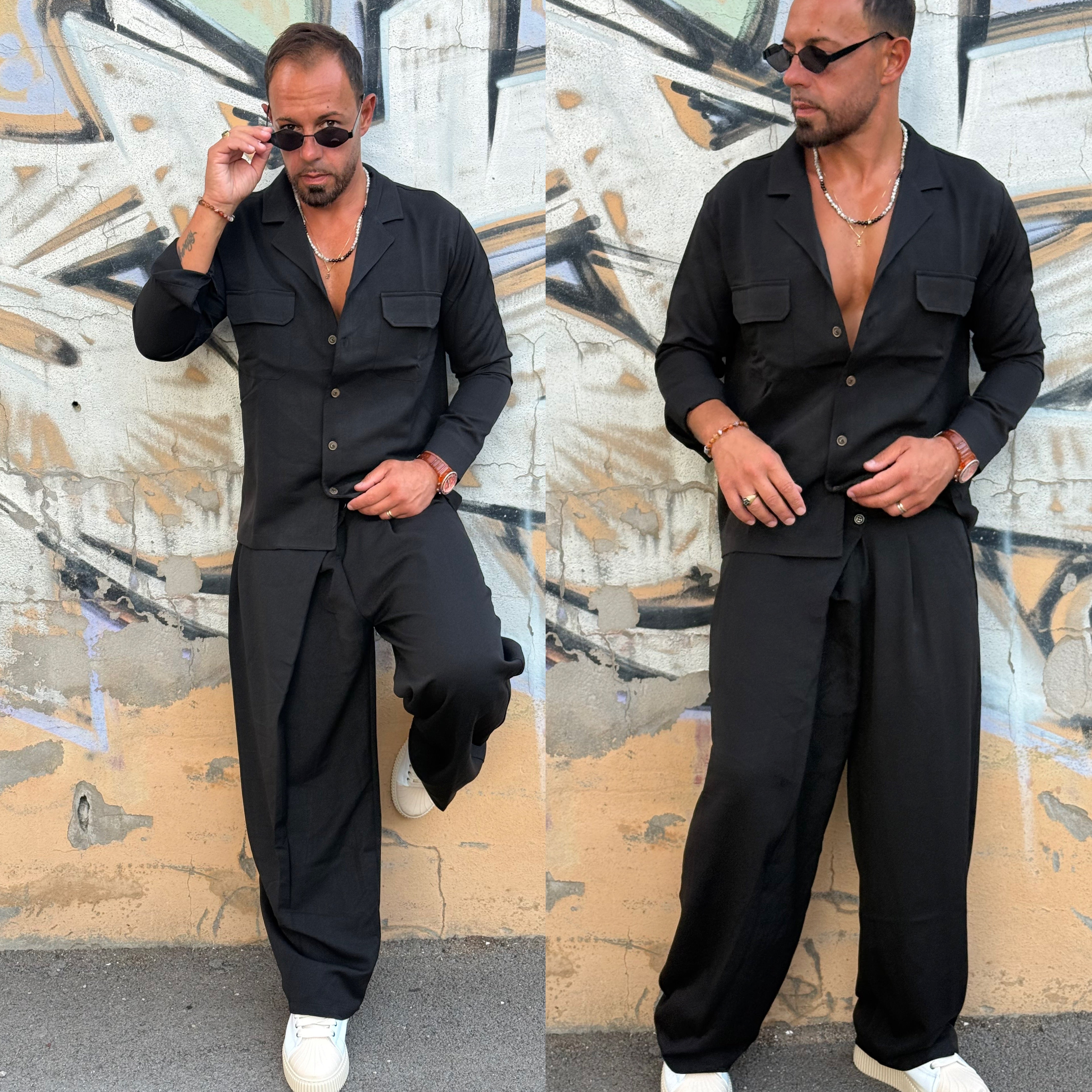 Coordinato pantalone e camicia London
