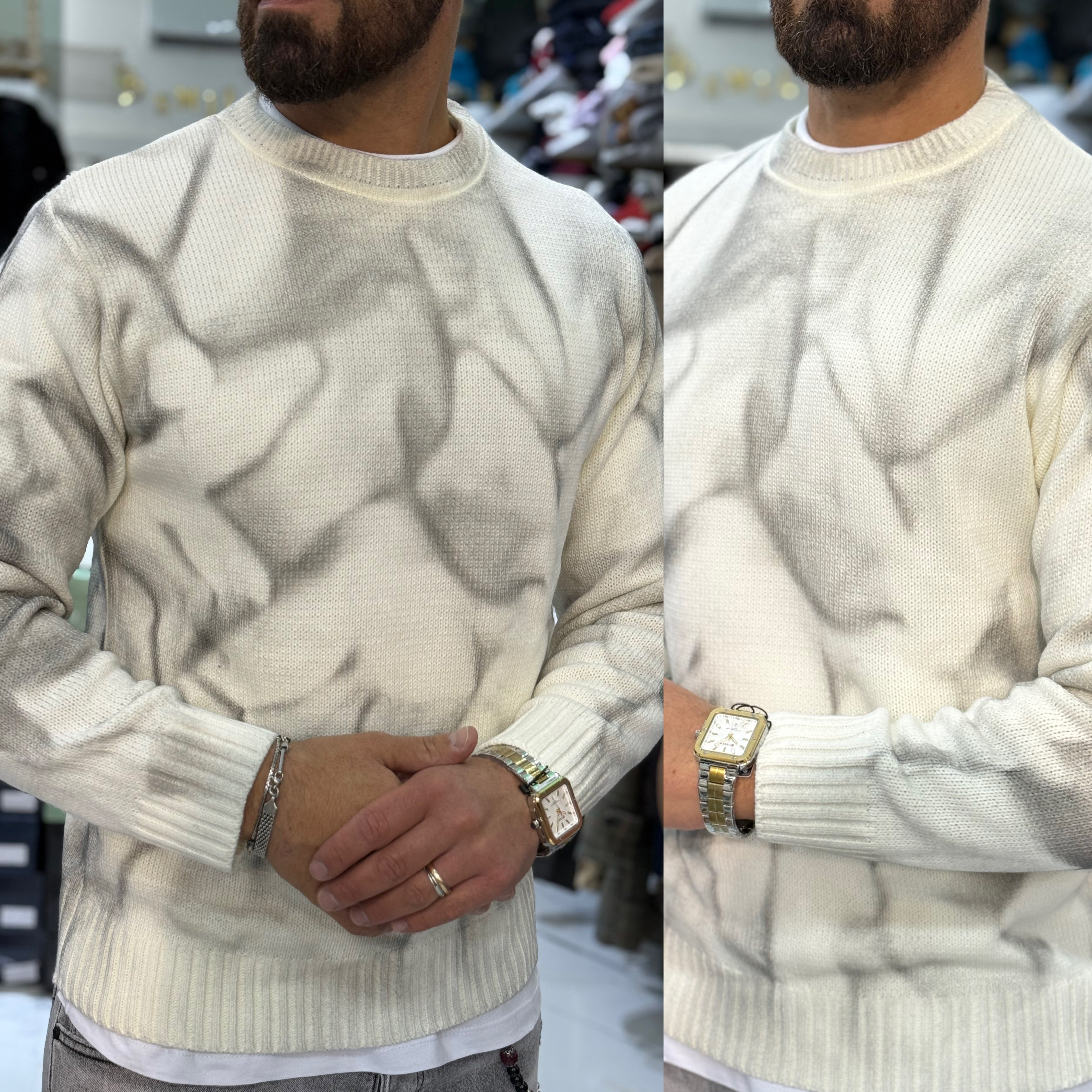 Maglione sfumato slim Italy