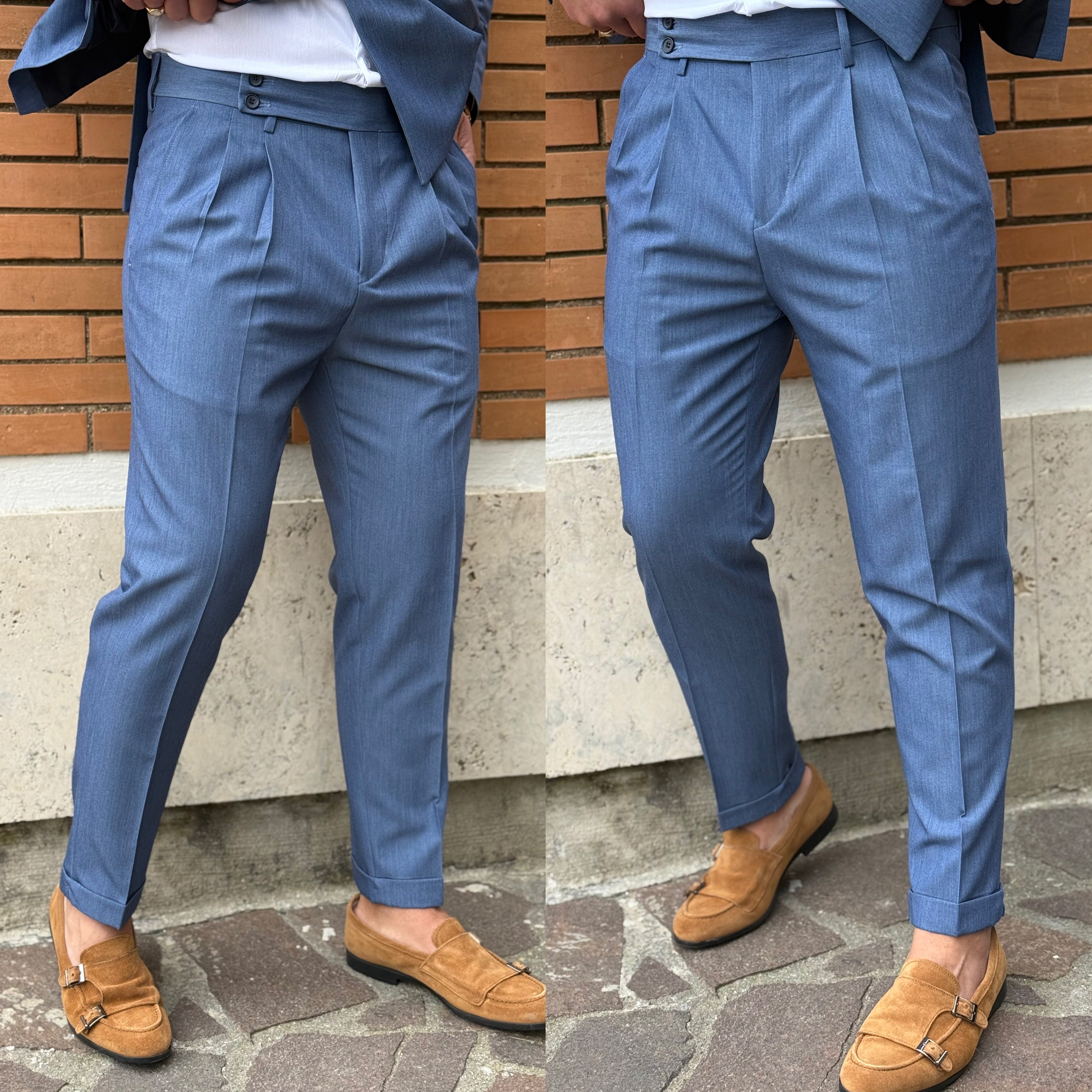 Abito sartoriale Limited con cintura BARCELLON