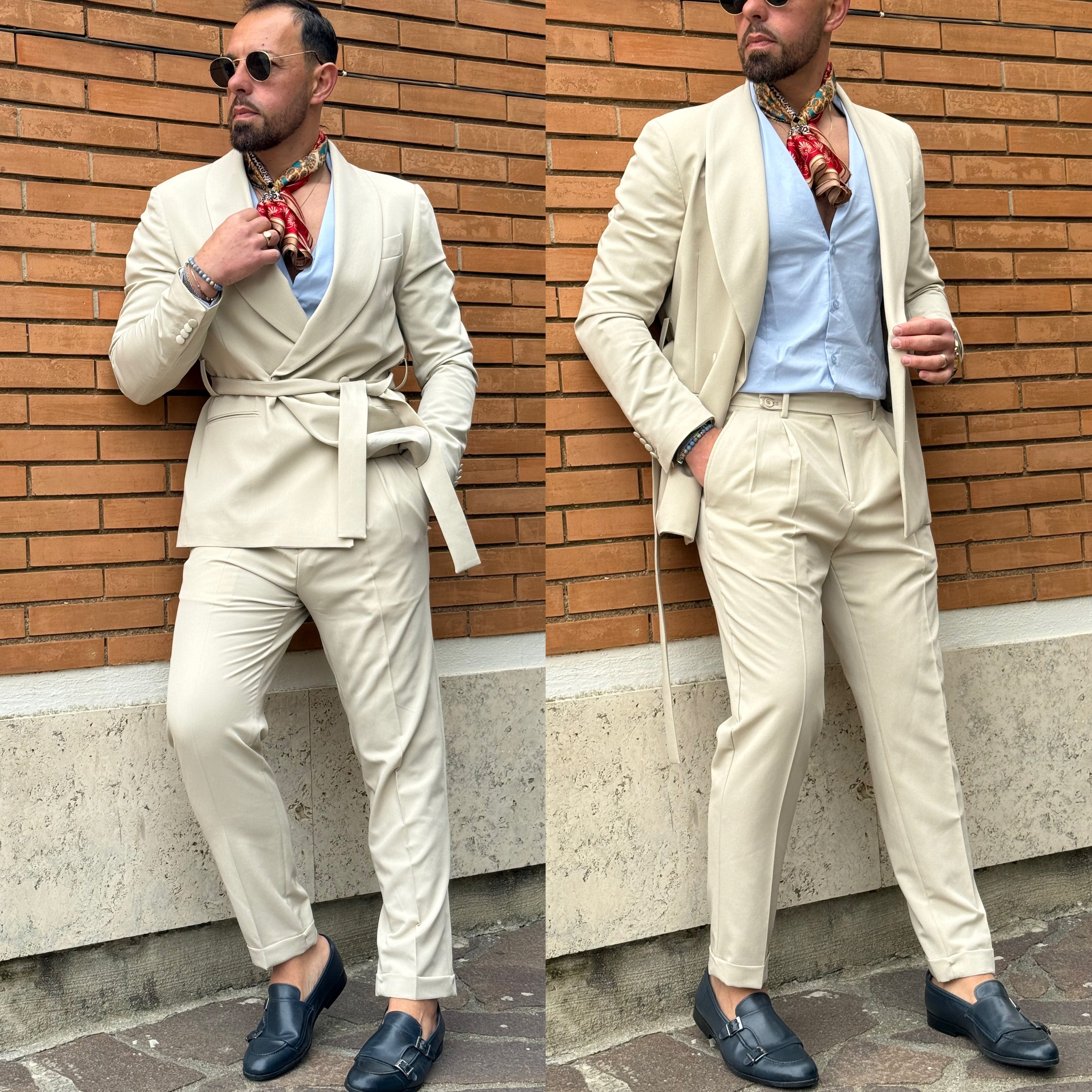 Abito sartoriale Limited con cintura BARCELLON