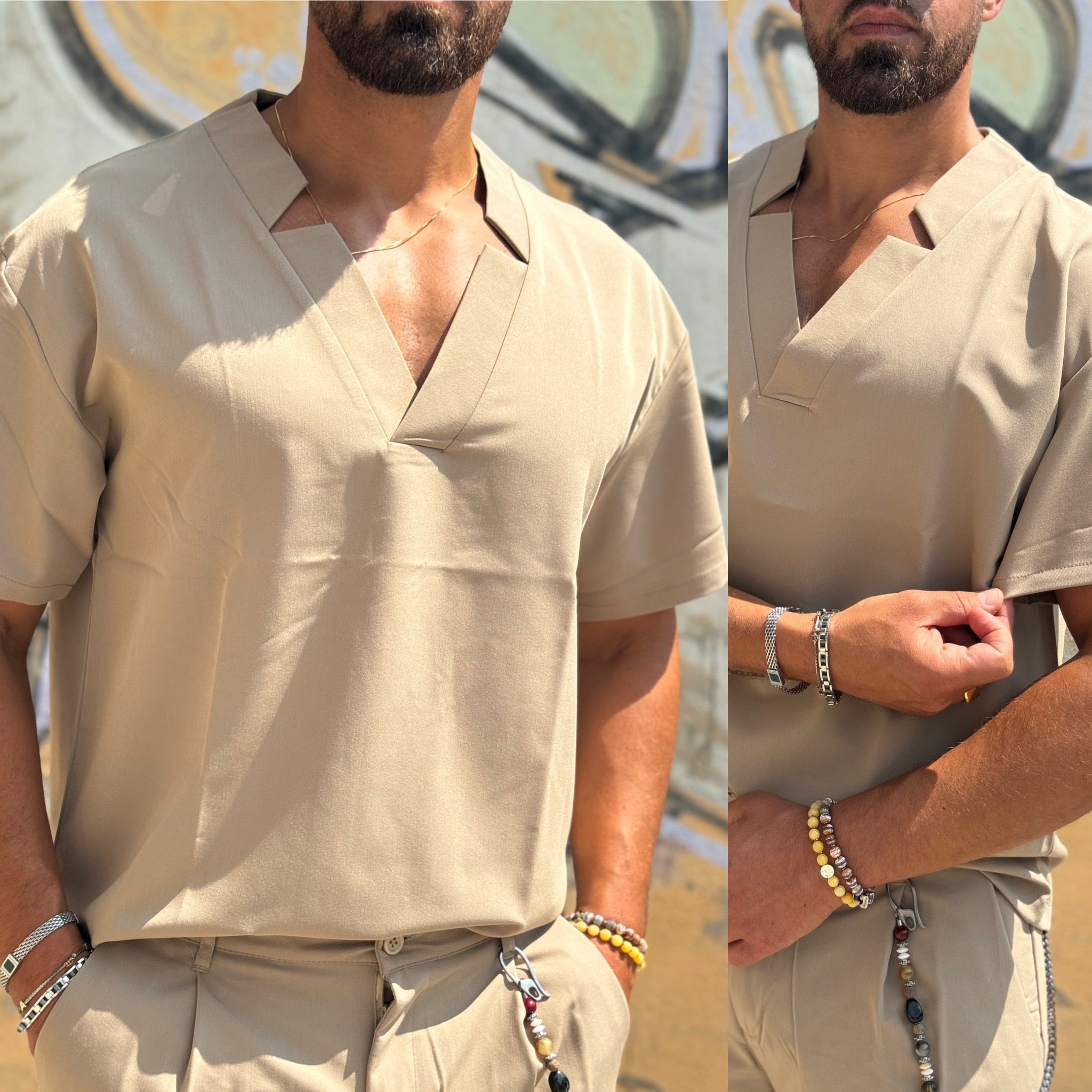 Coordinato camicia e bermuda Valencia