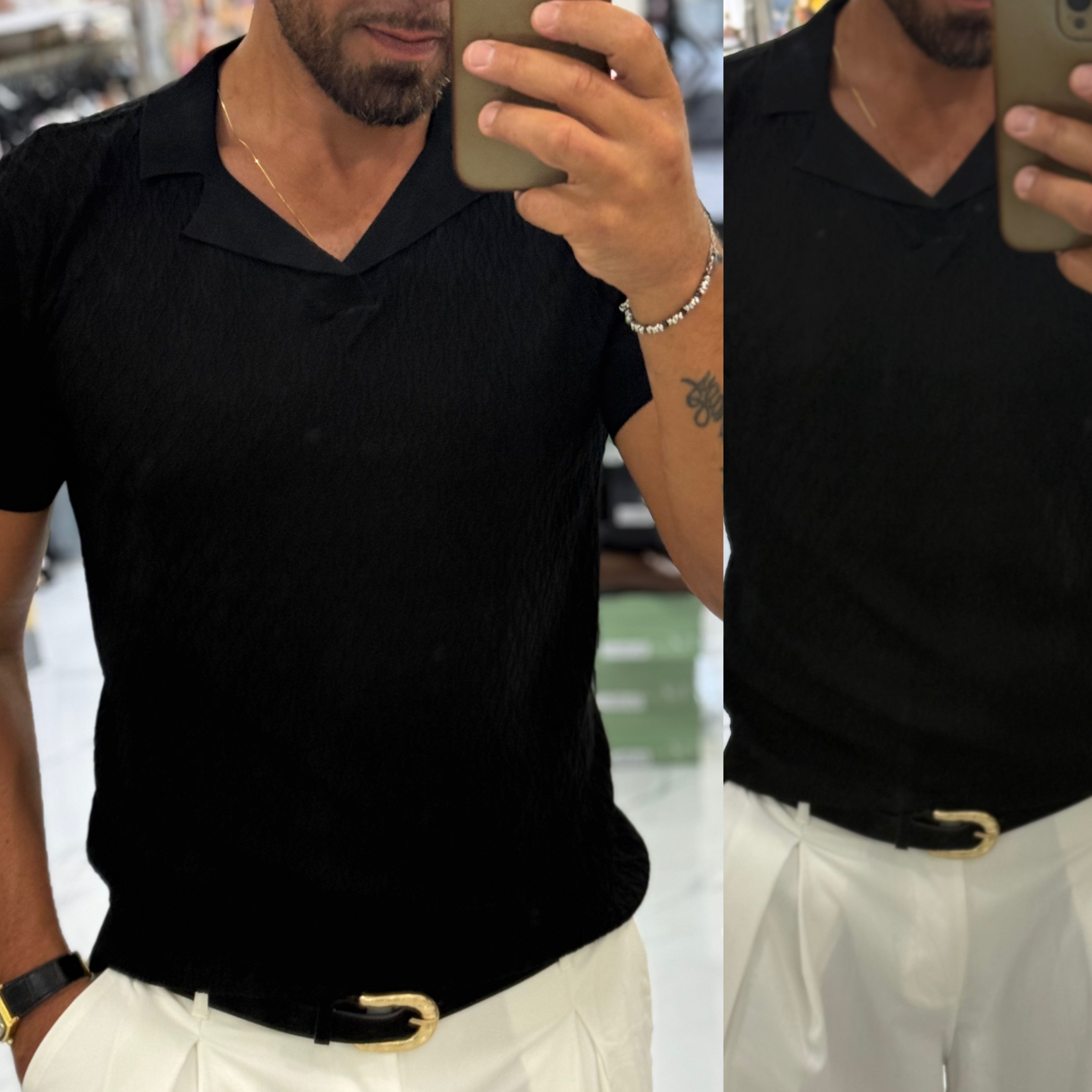 Combo pantalone e polo coordinato Ddsmile