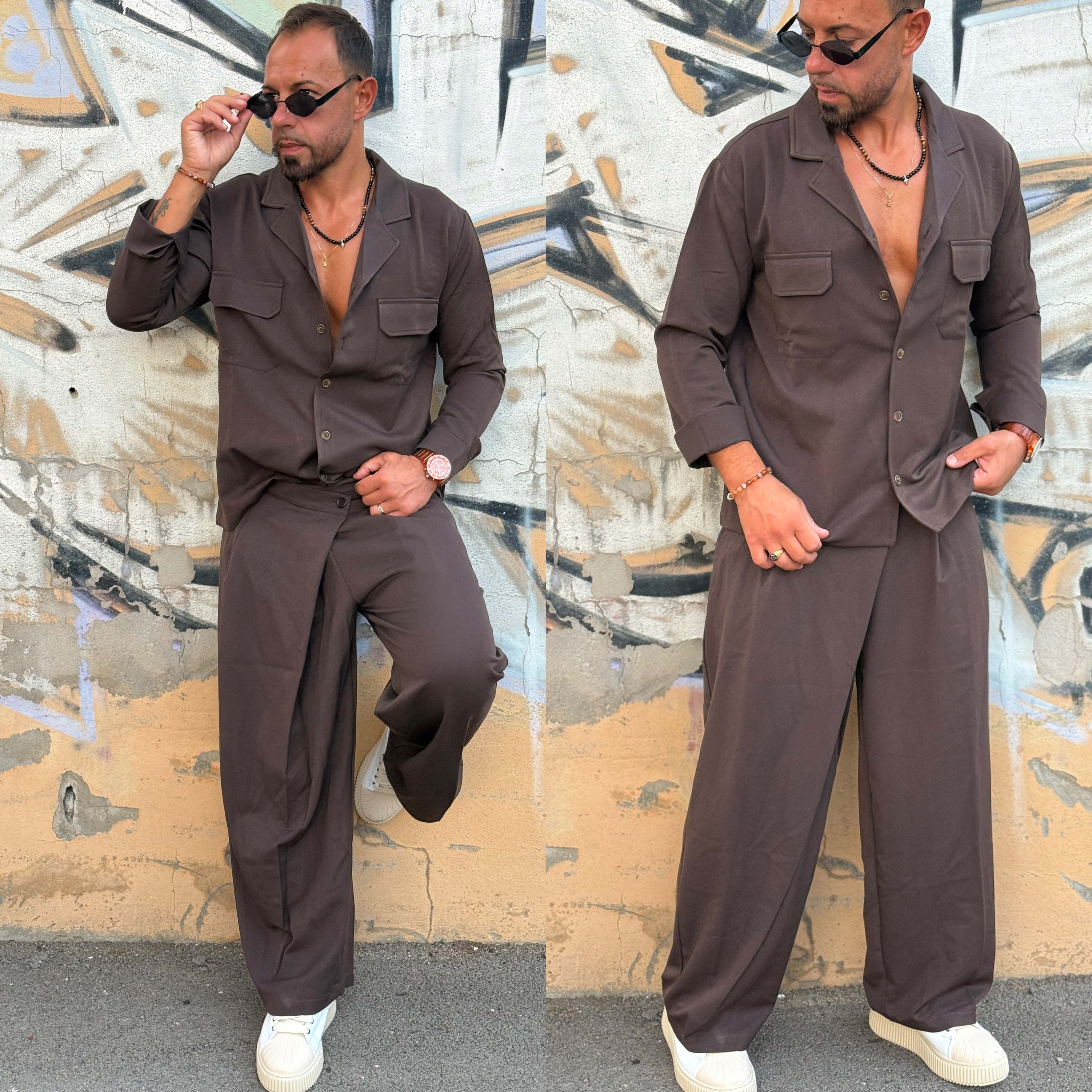 Coordinato pantalone e camicia London