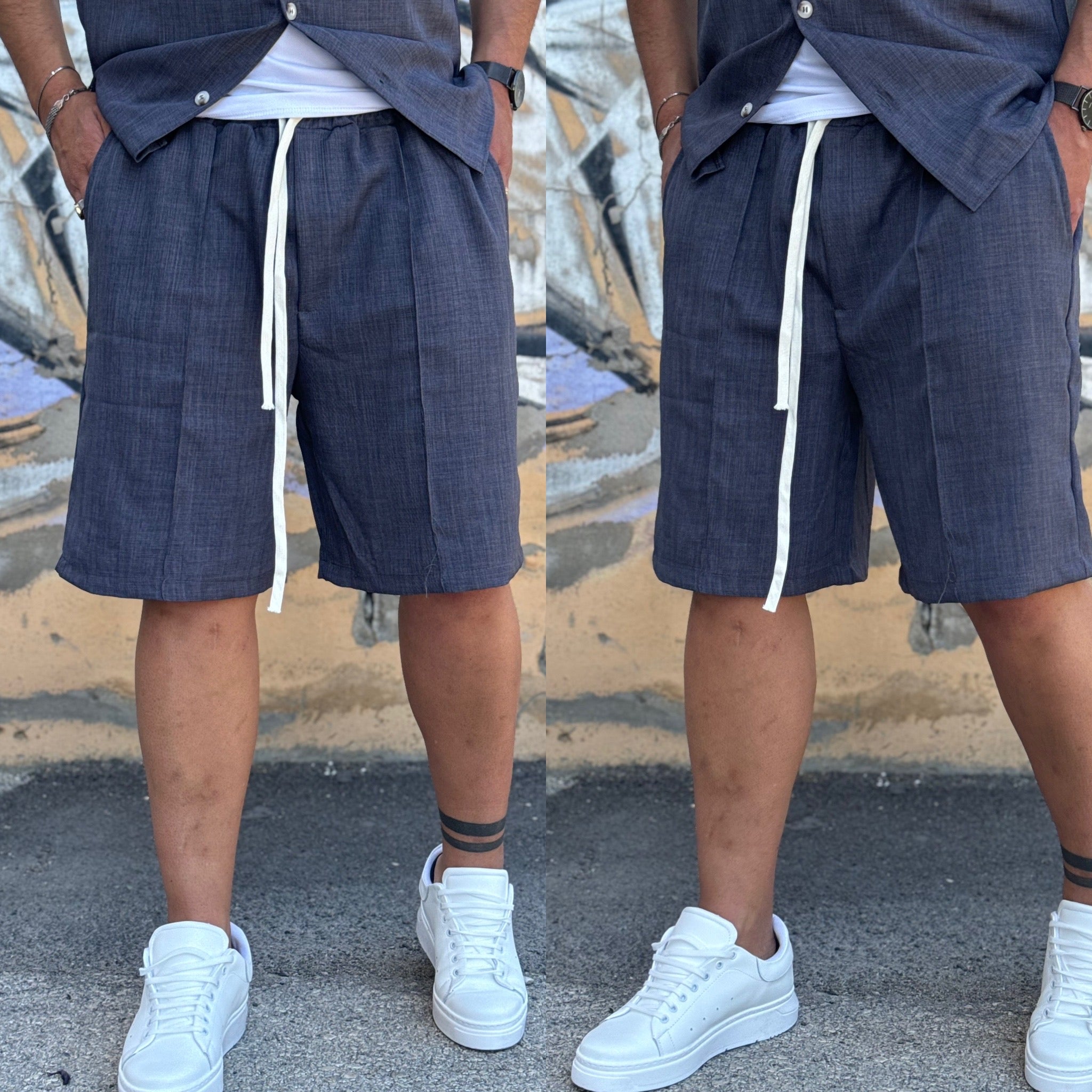 Coordinato bermuda e camicia Duca Homme