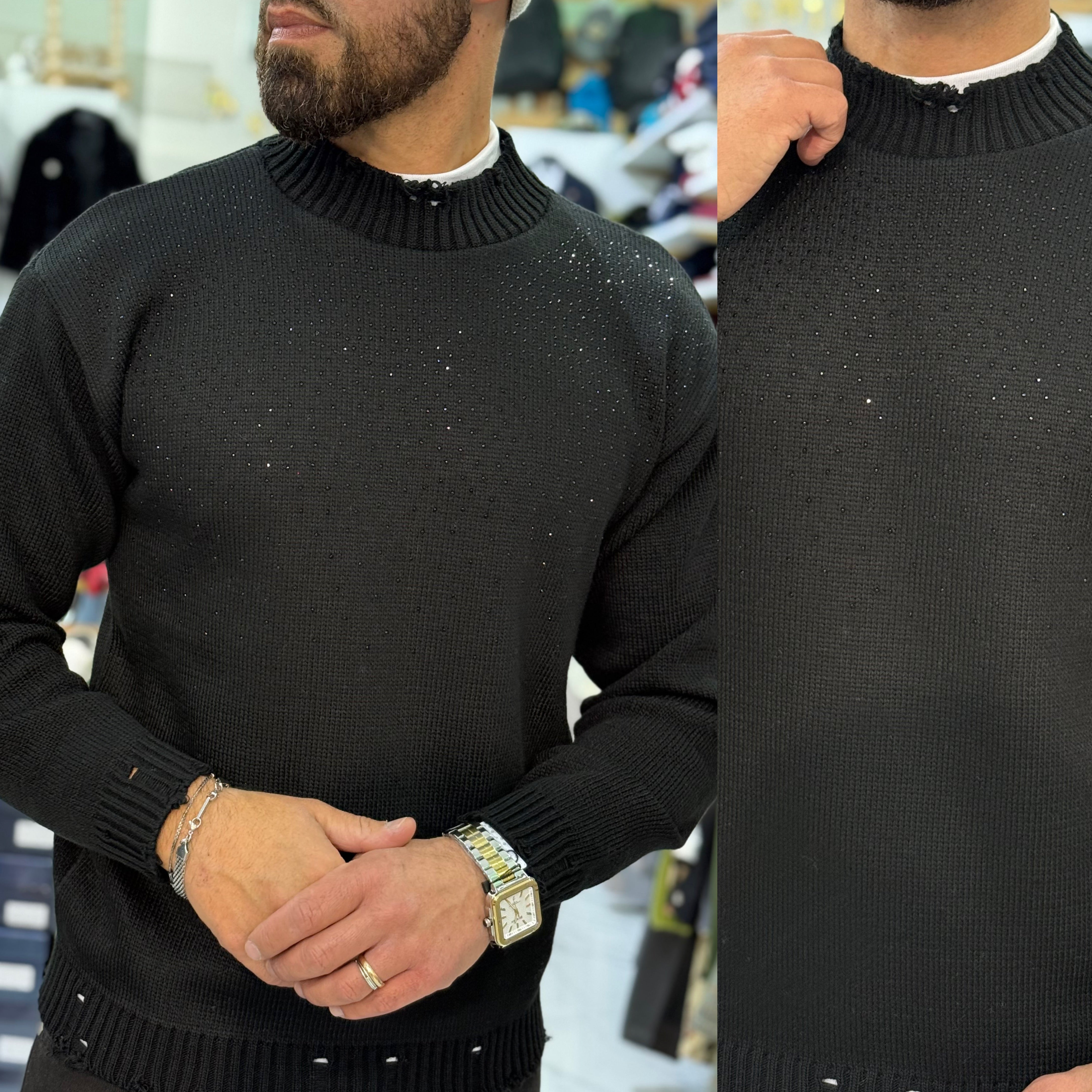 Maglione mezzocollo Diamond