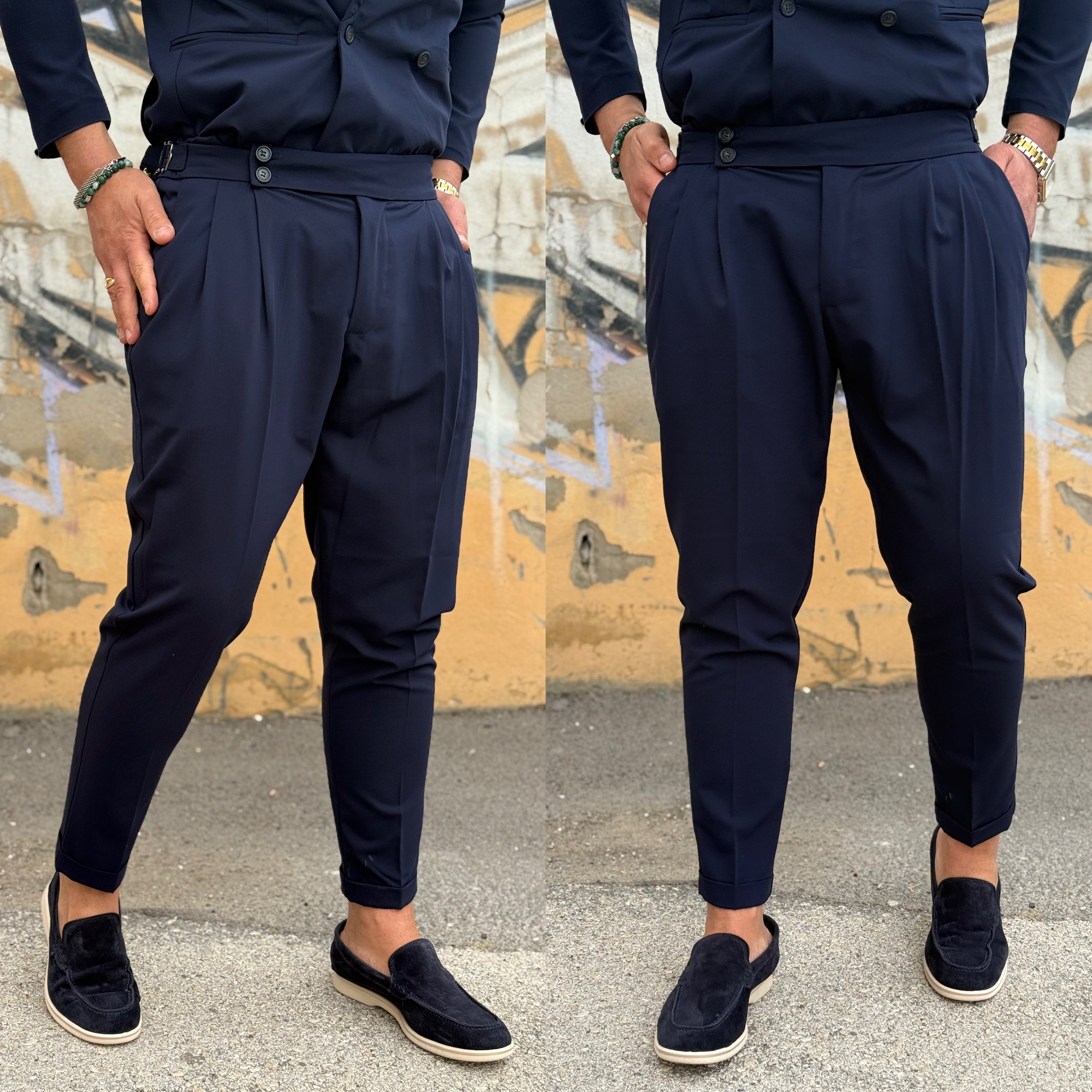 Abito suite coreano giacca e pantalone luxury