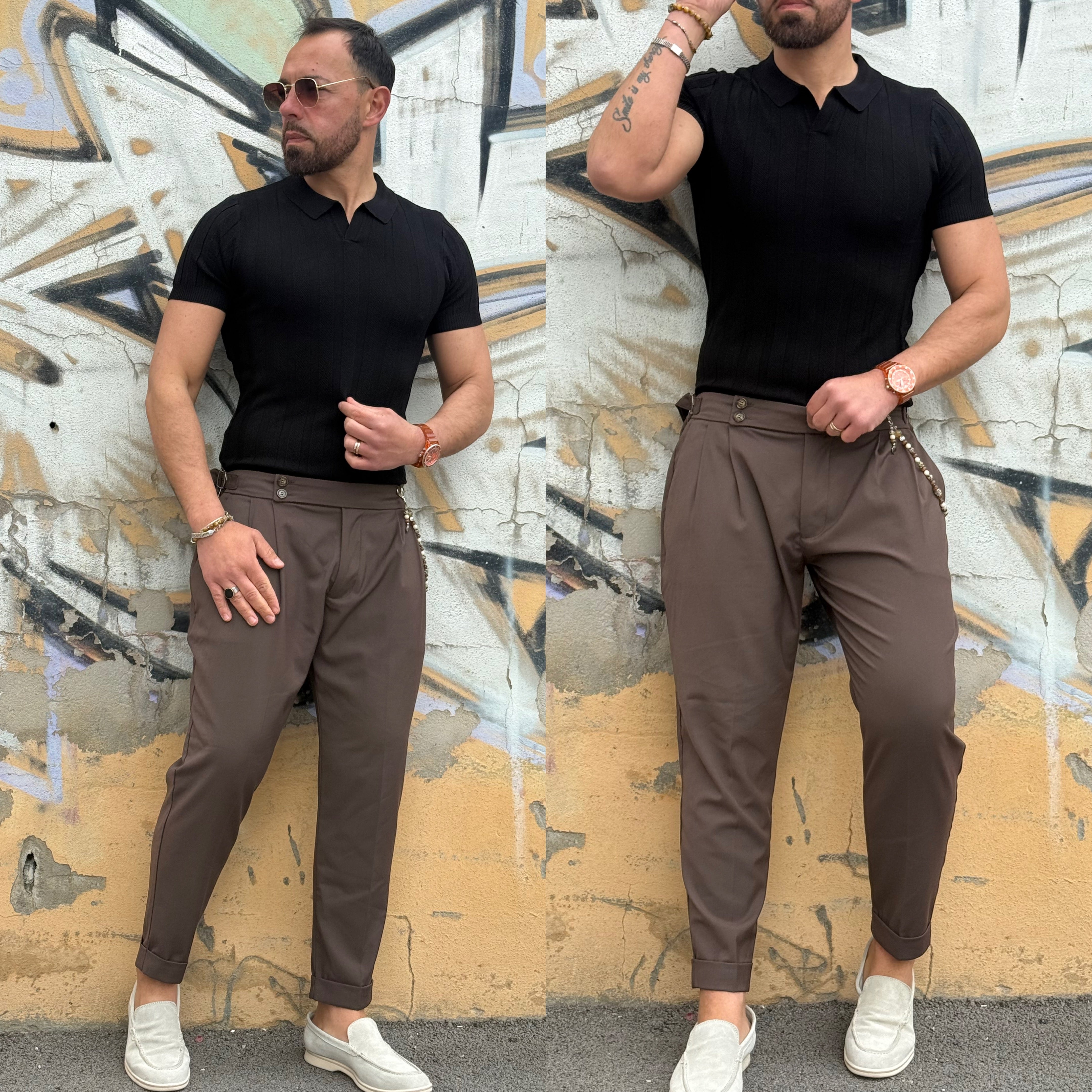Polo senza bottoni Slim florence