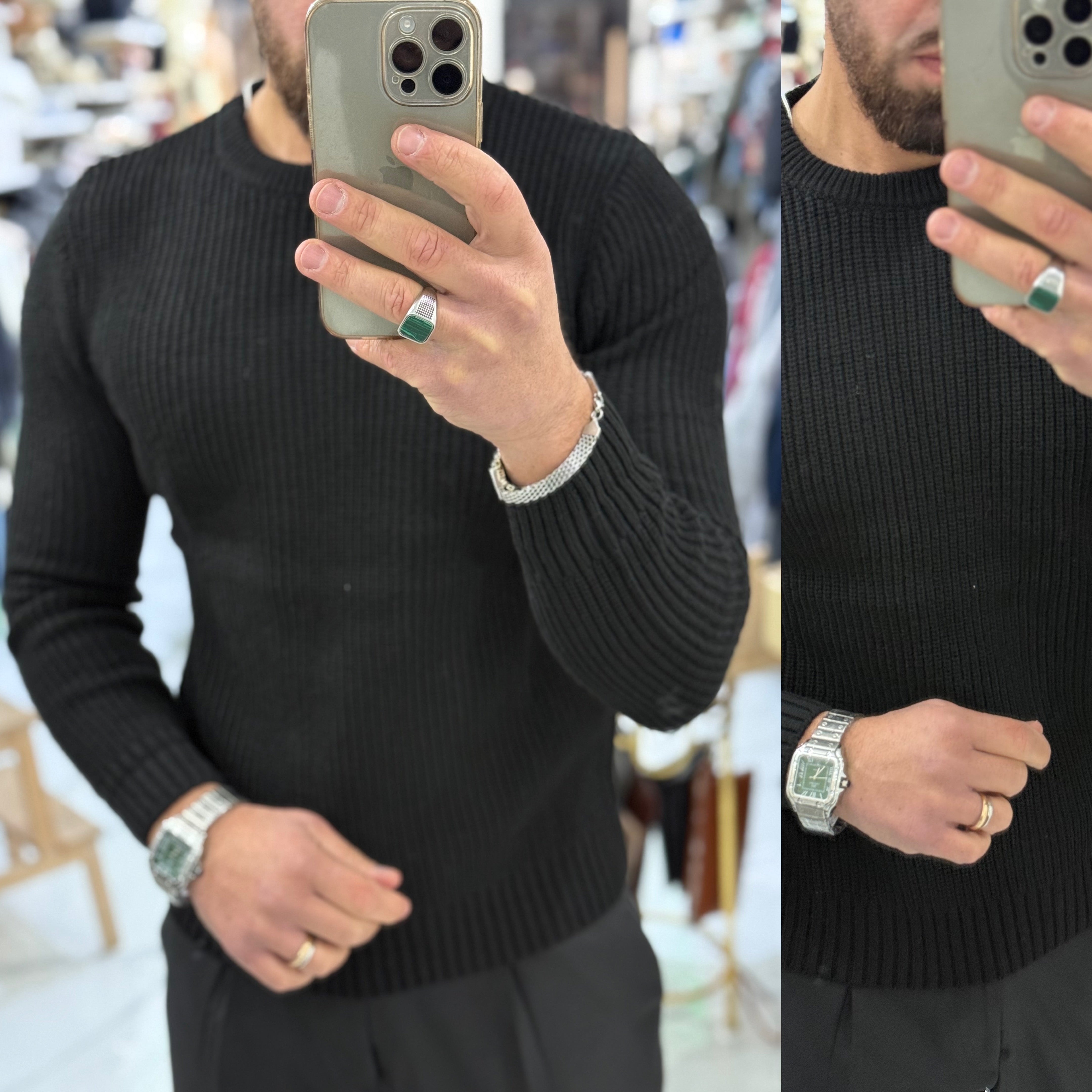 Maglione girocollo slim Florence