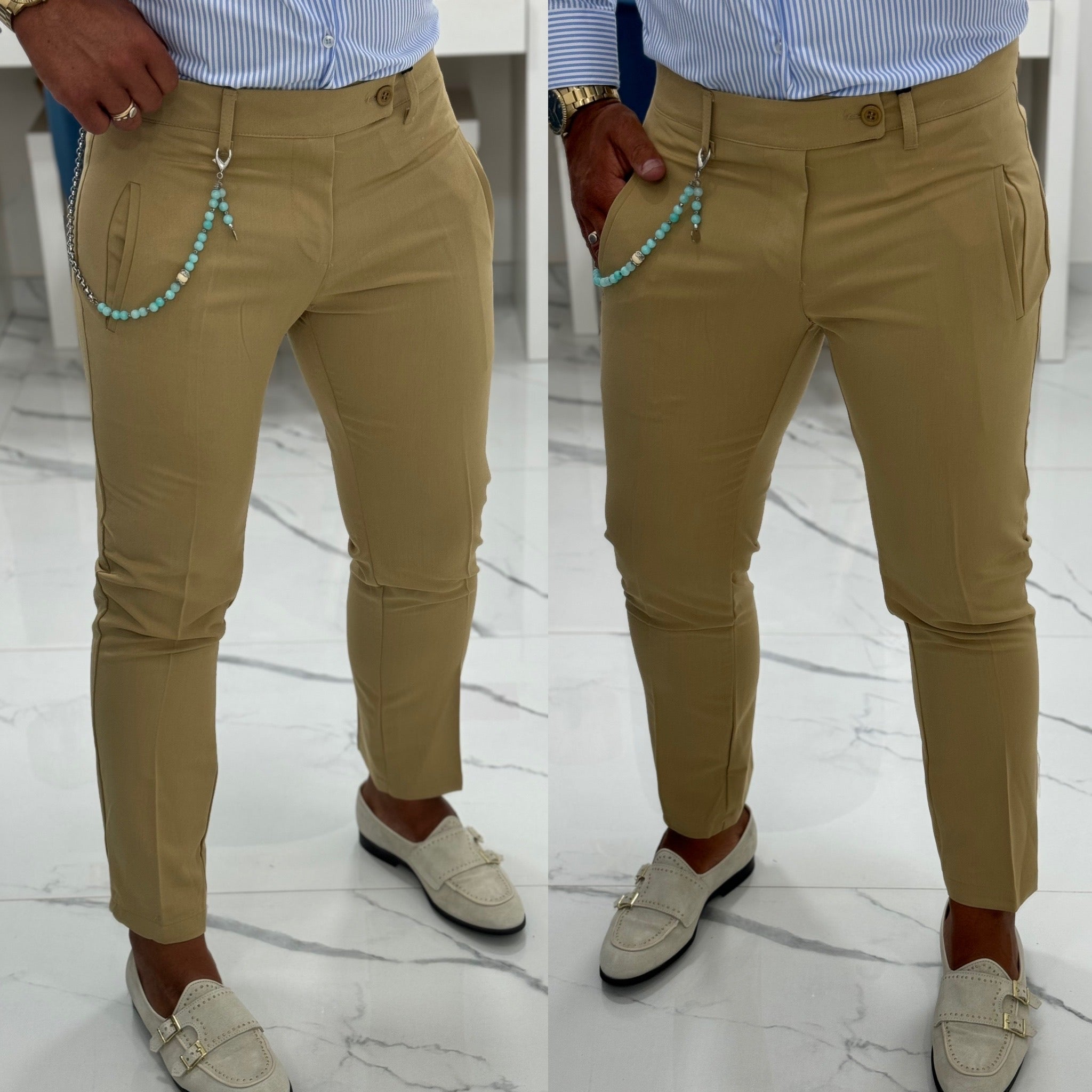 Pantalone Capri Slim Napoli