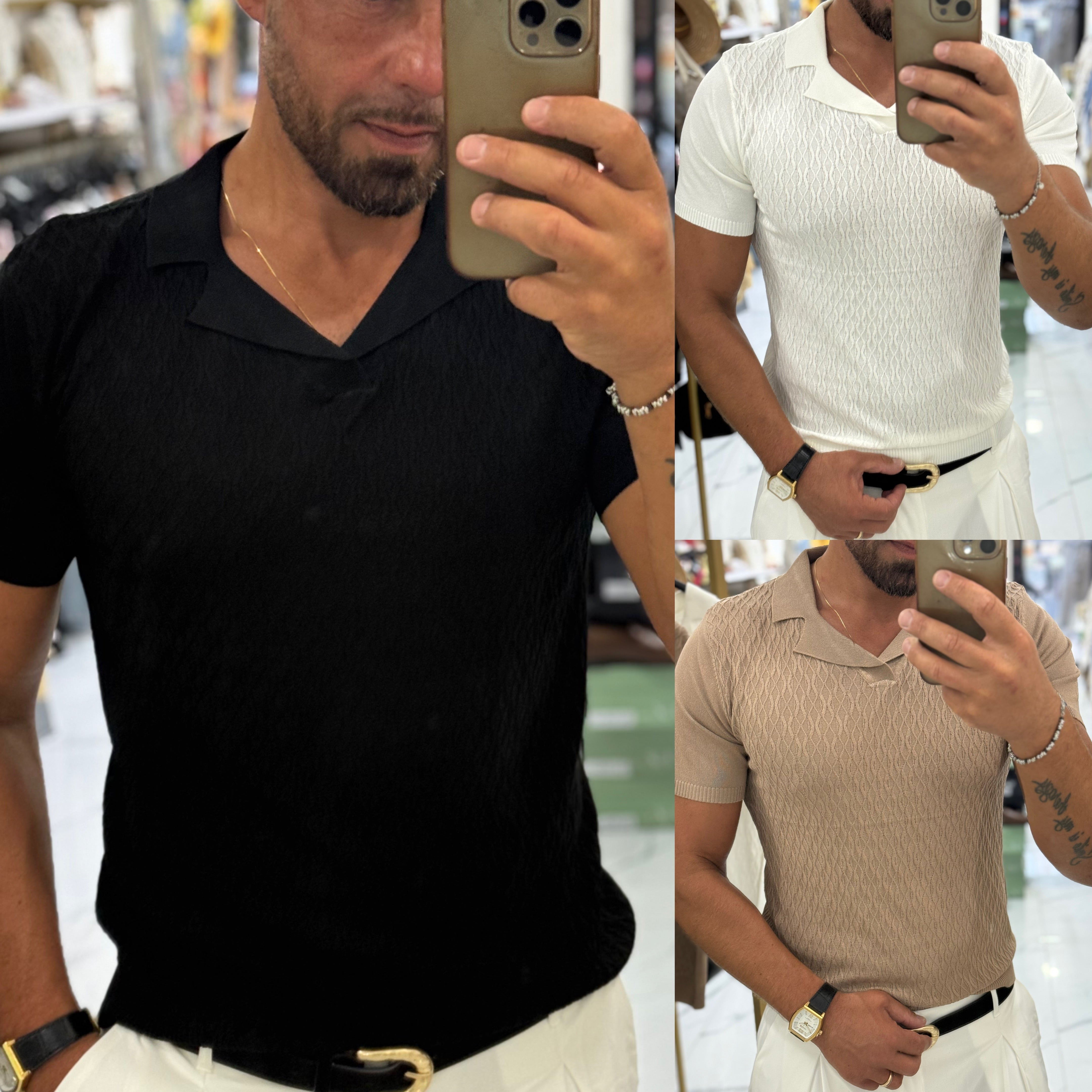 Combo pantalone e polo coordinato Ddsmile