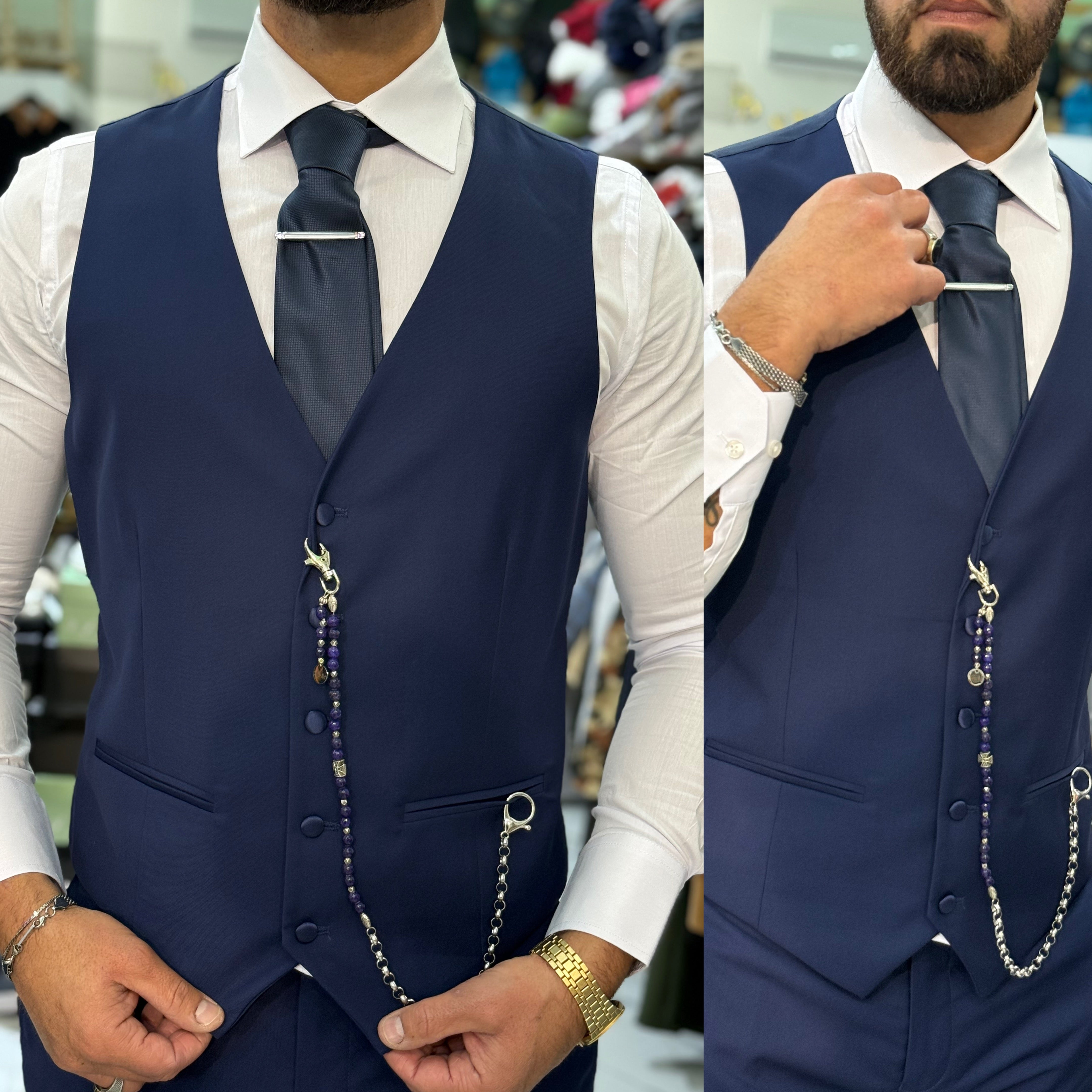 Abito smoking giacca gilet e pantalone Florence