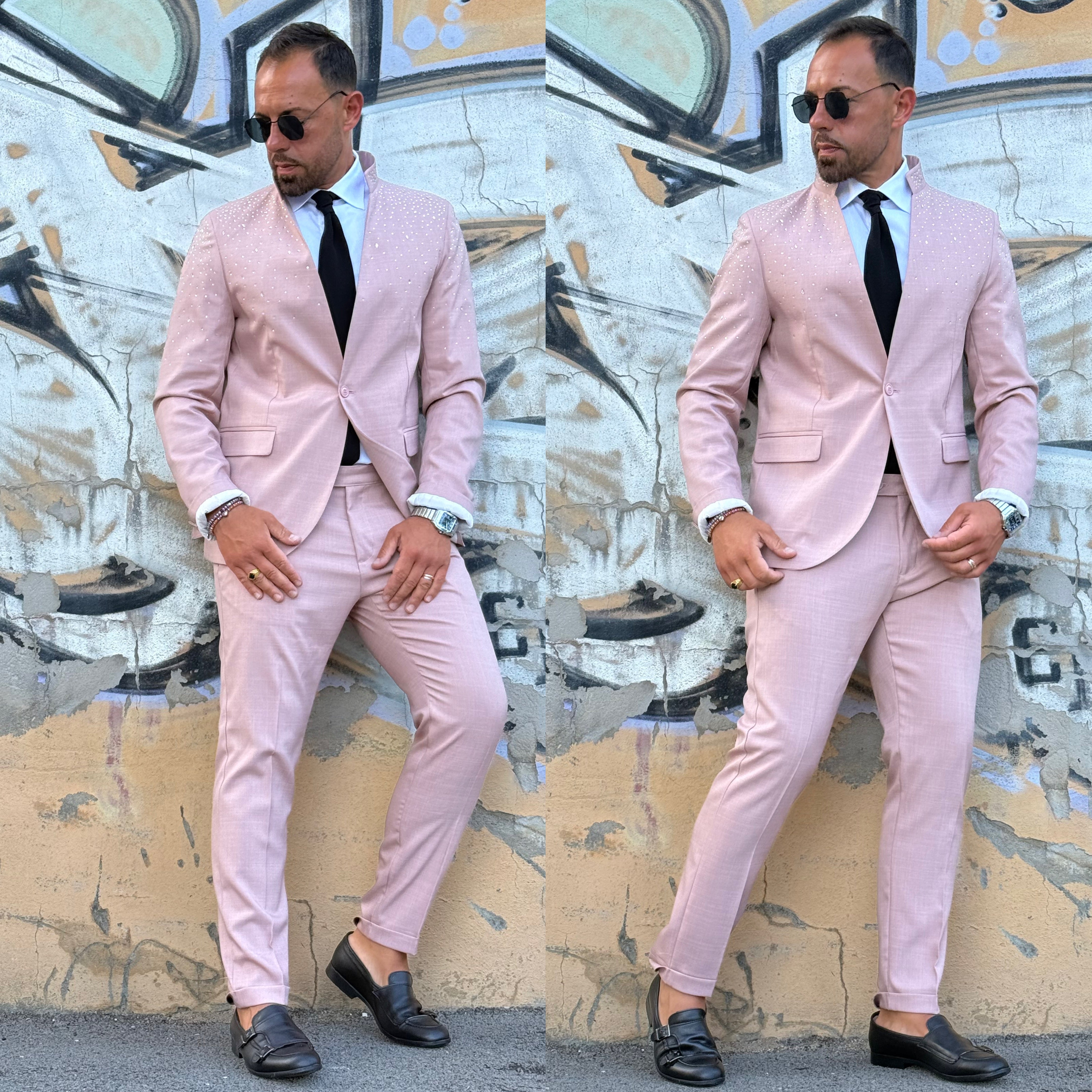 Abito coreano Rosa Diamond