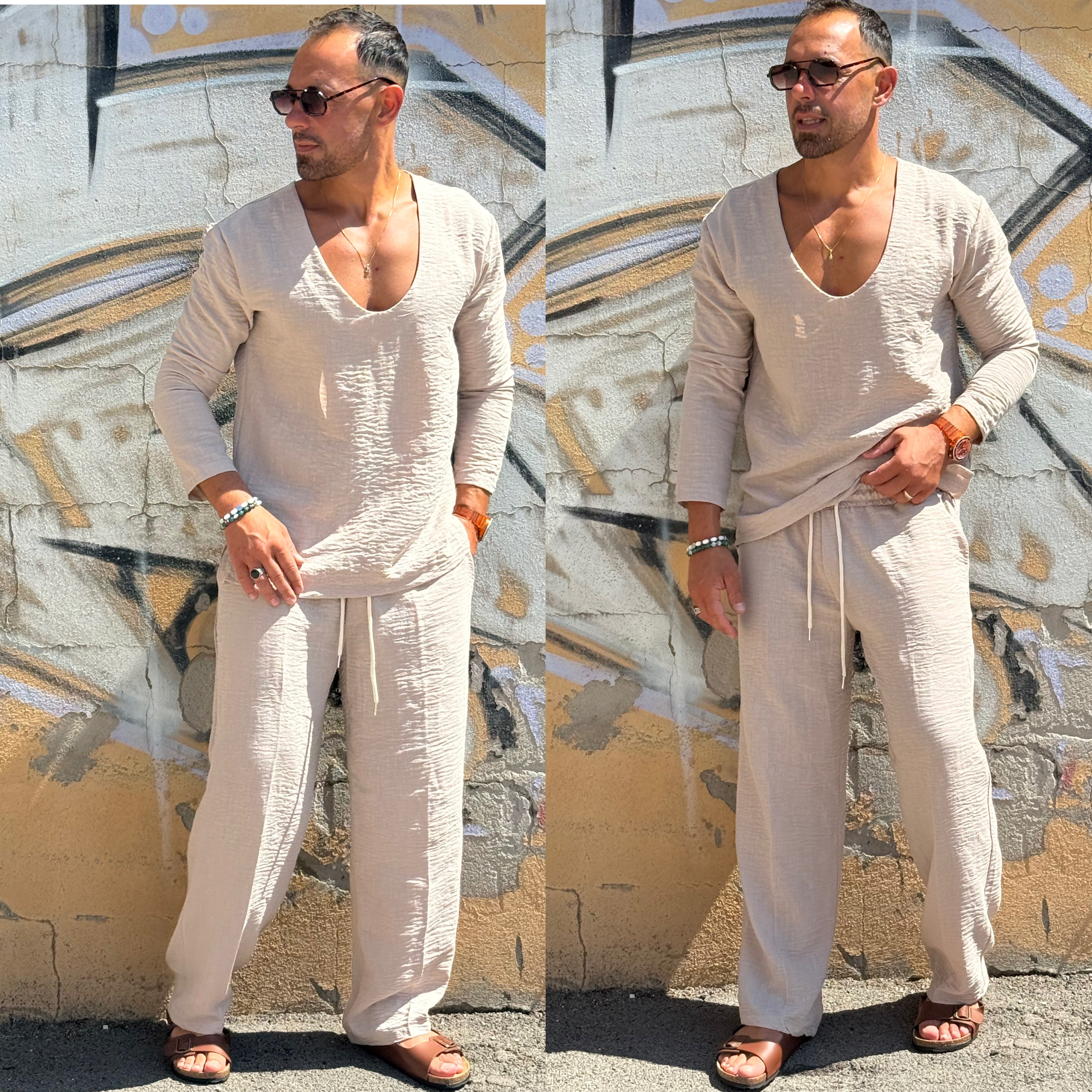 Coordinato pantalone e shirt Tulum