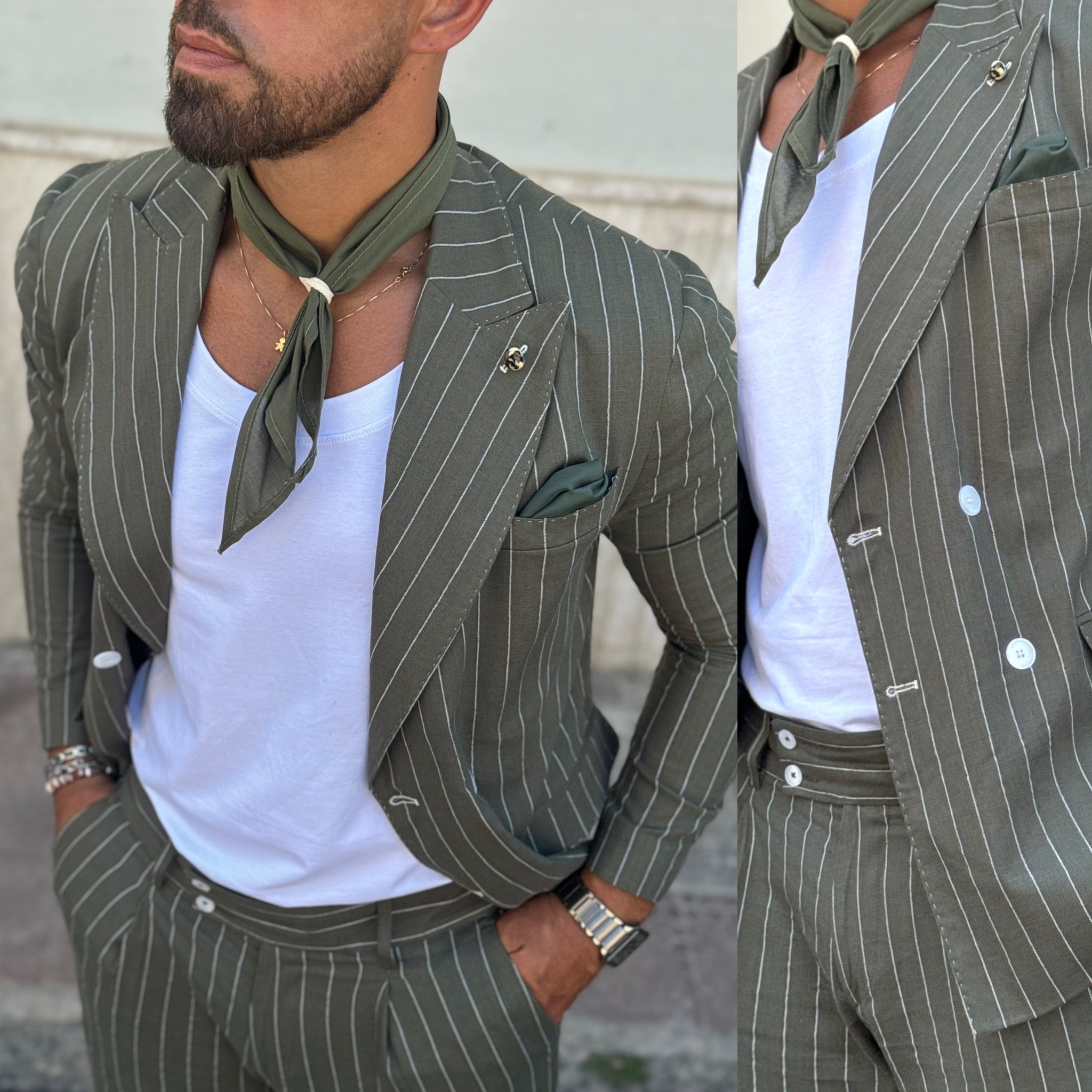 Abito doppio petto sartoriale DIEGOS