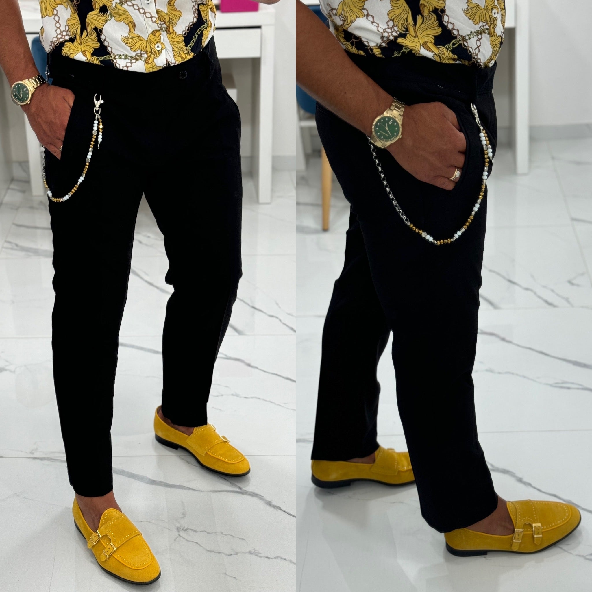 Pantalone Capri Slim Napoli