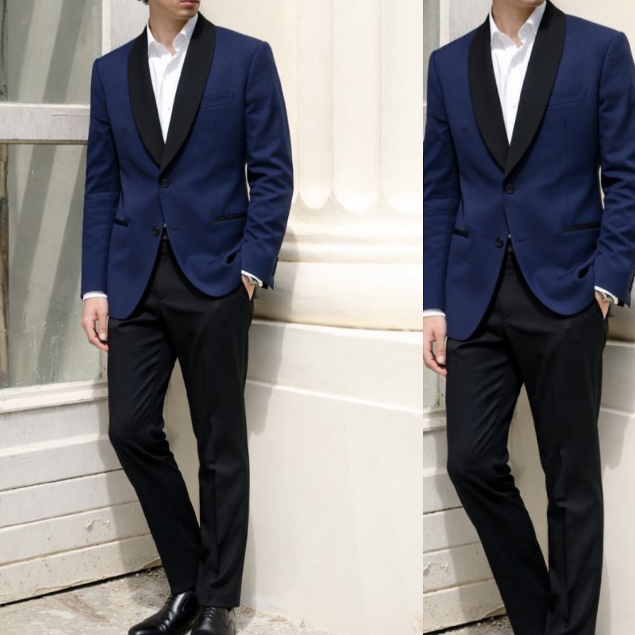 Abito smoking giacca e pantalone Milan