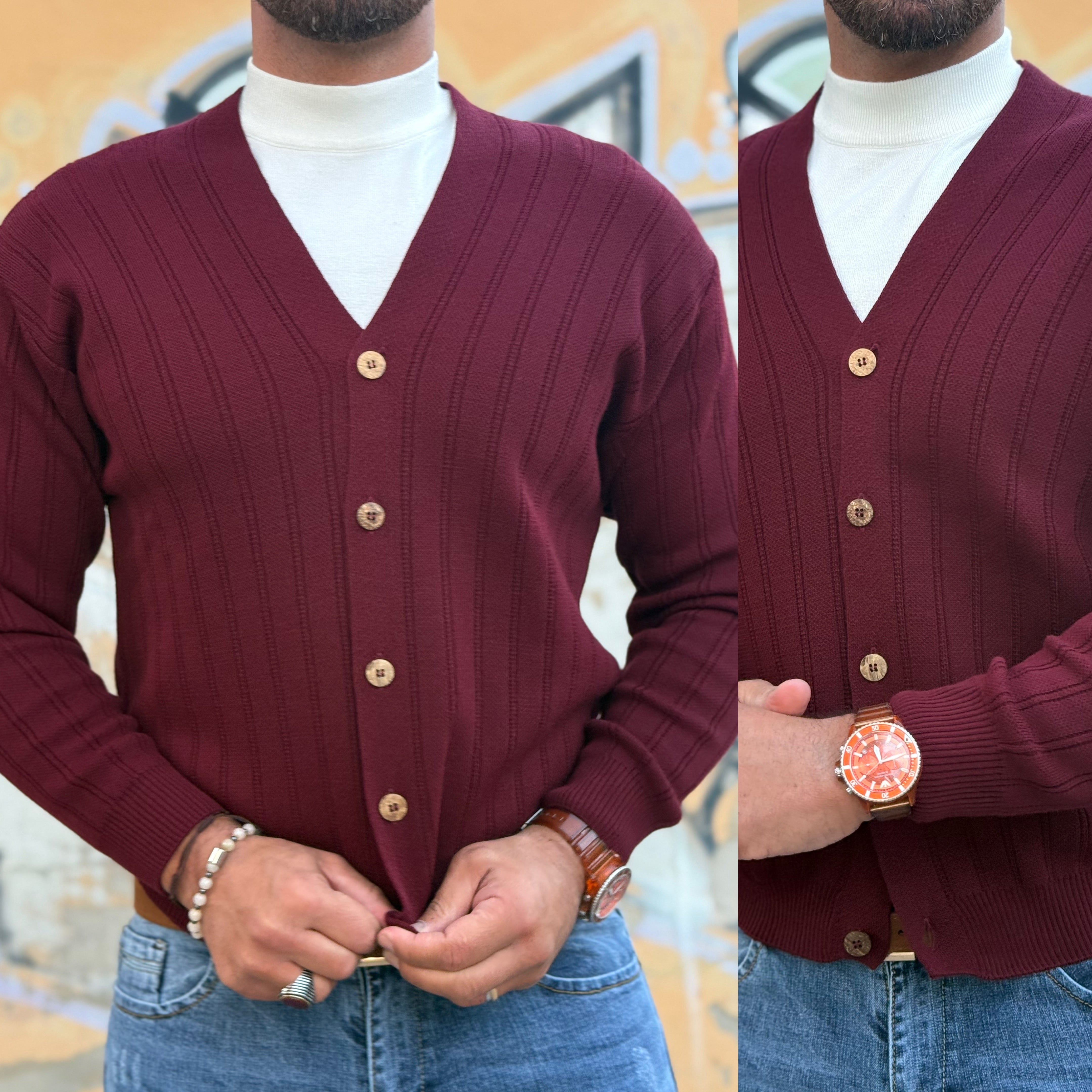 Cardigan a costine blacksunday