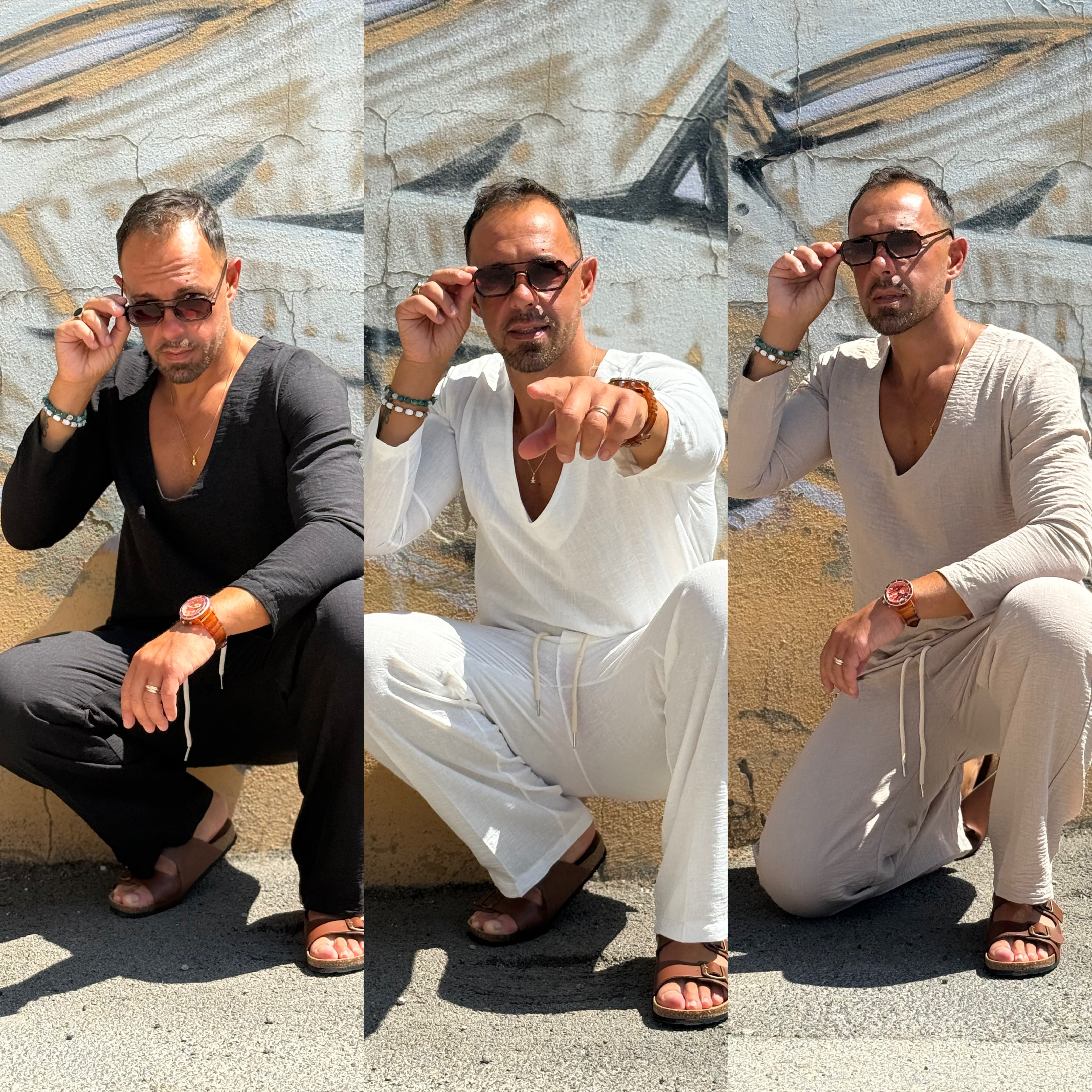 Coordinato pantalone e shirt Tulum